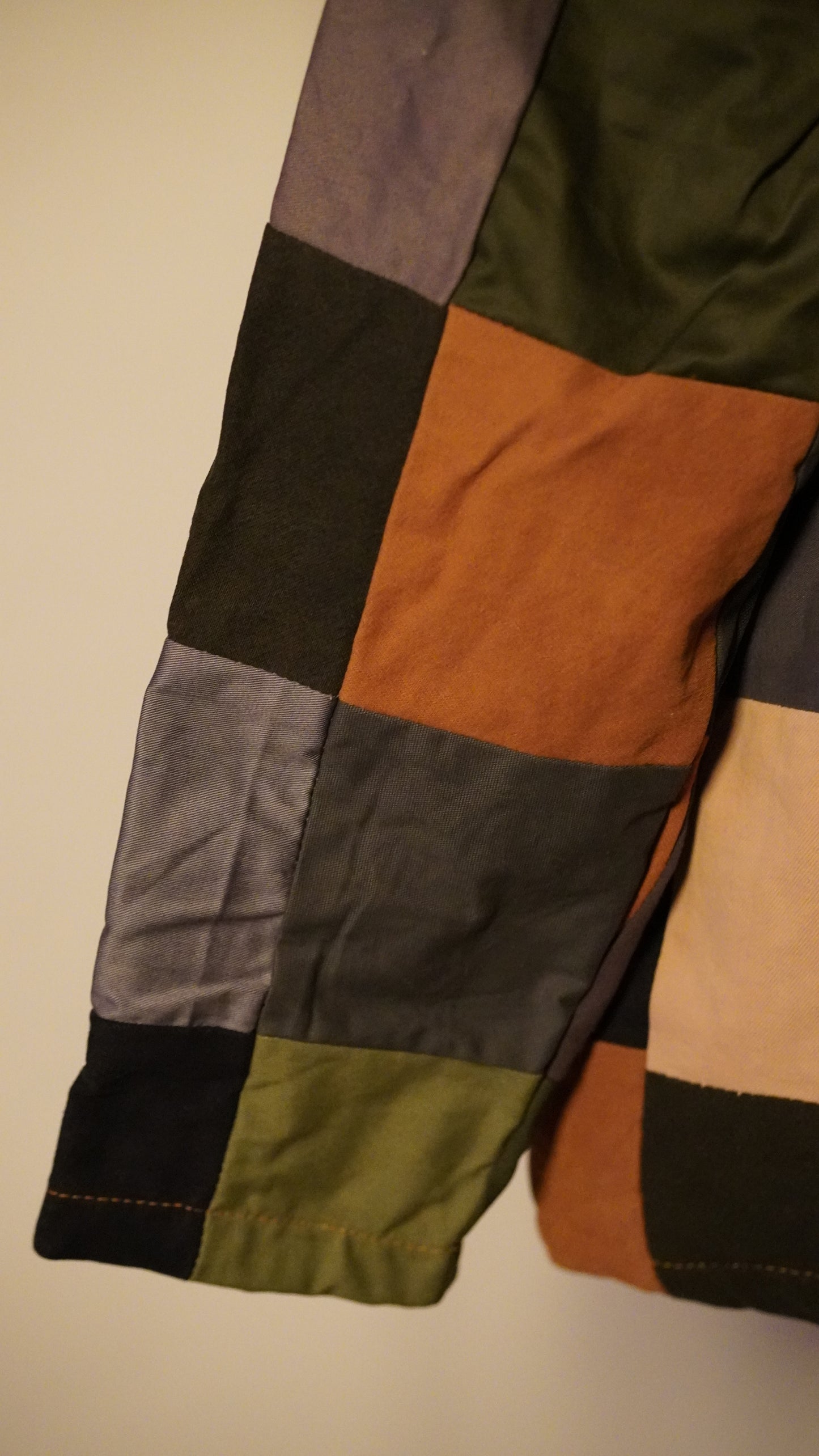 Upcycled Patchwork Jacket Size M