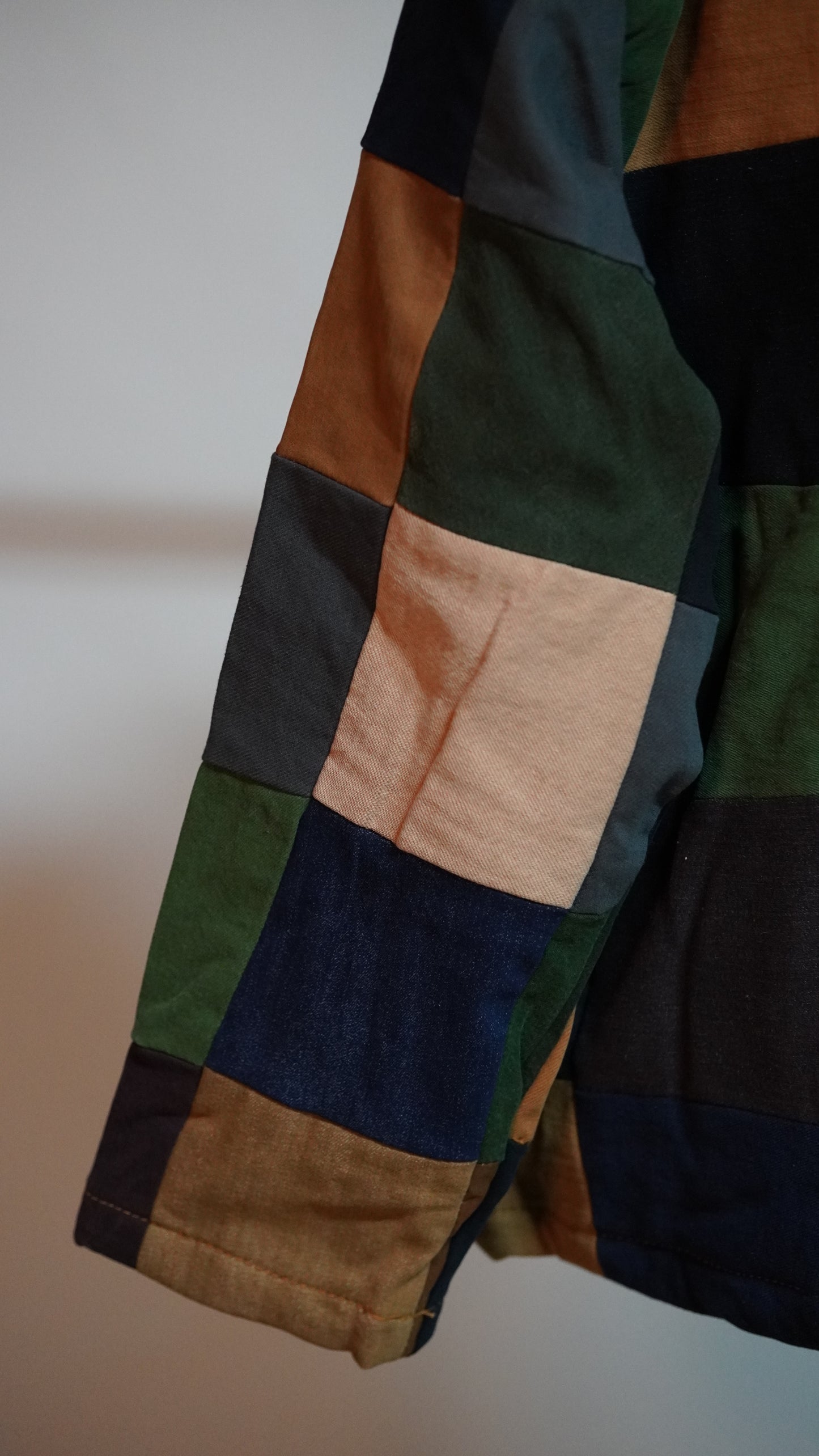 Upcycled Patchwork Jacket Size L