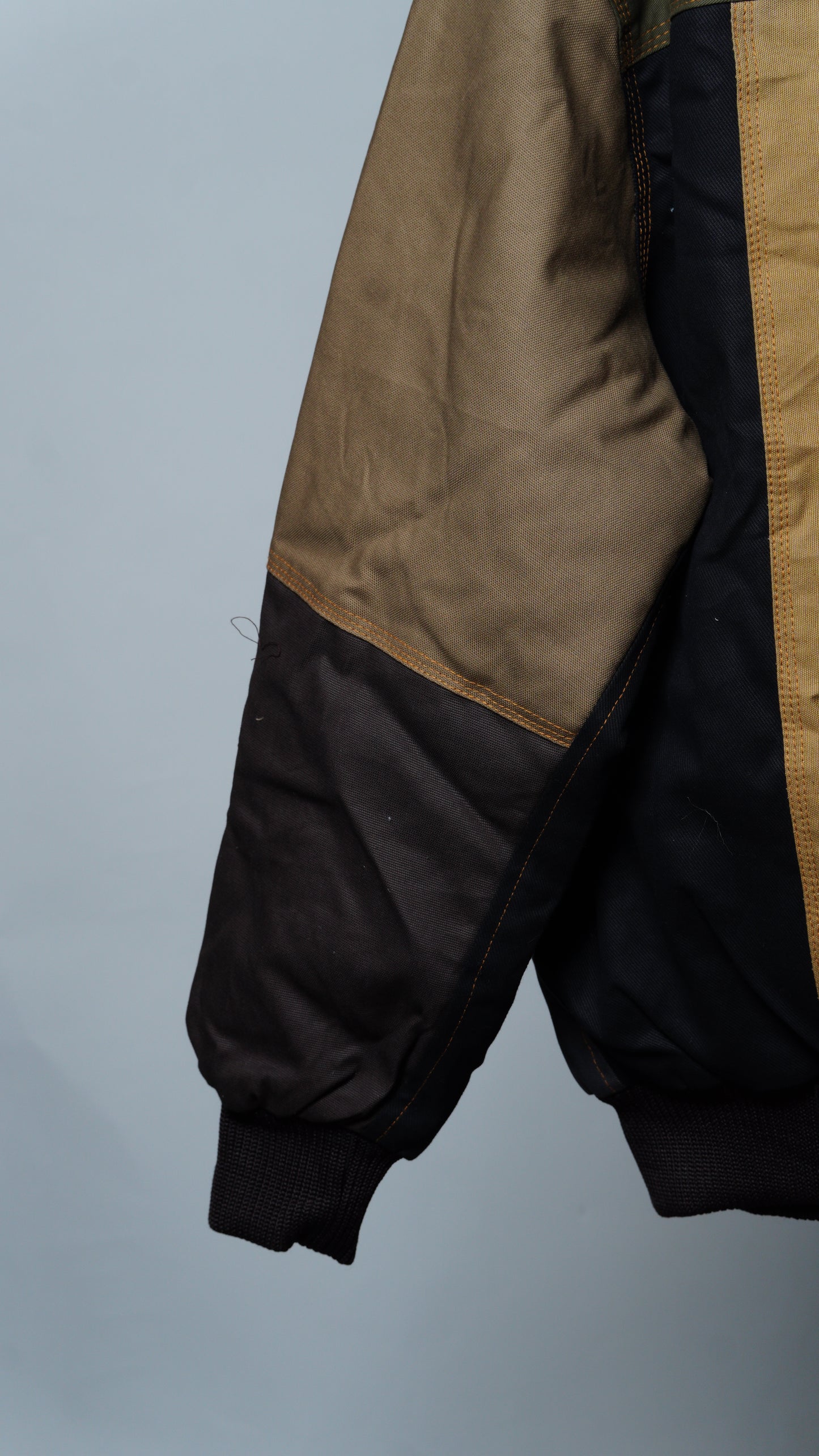 Workwear Colorblock Hooded Jacket Size L