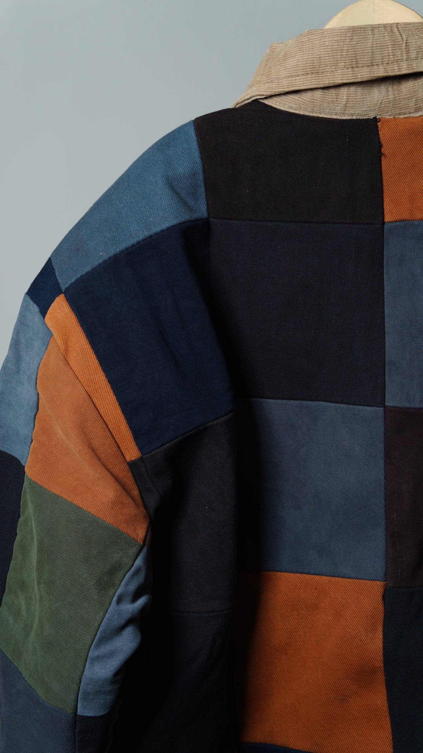 Upcycled Patchwork Jacket Size M