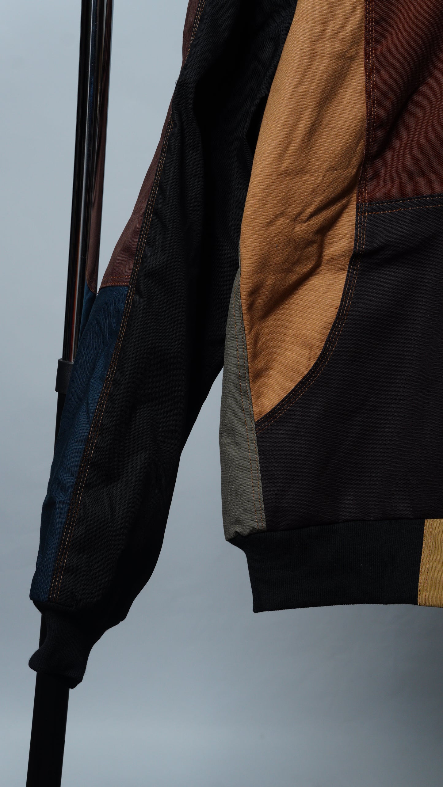 Workwear Colorblock Hooded Jacket Size 2XL