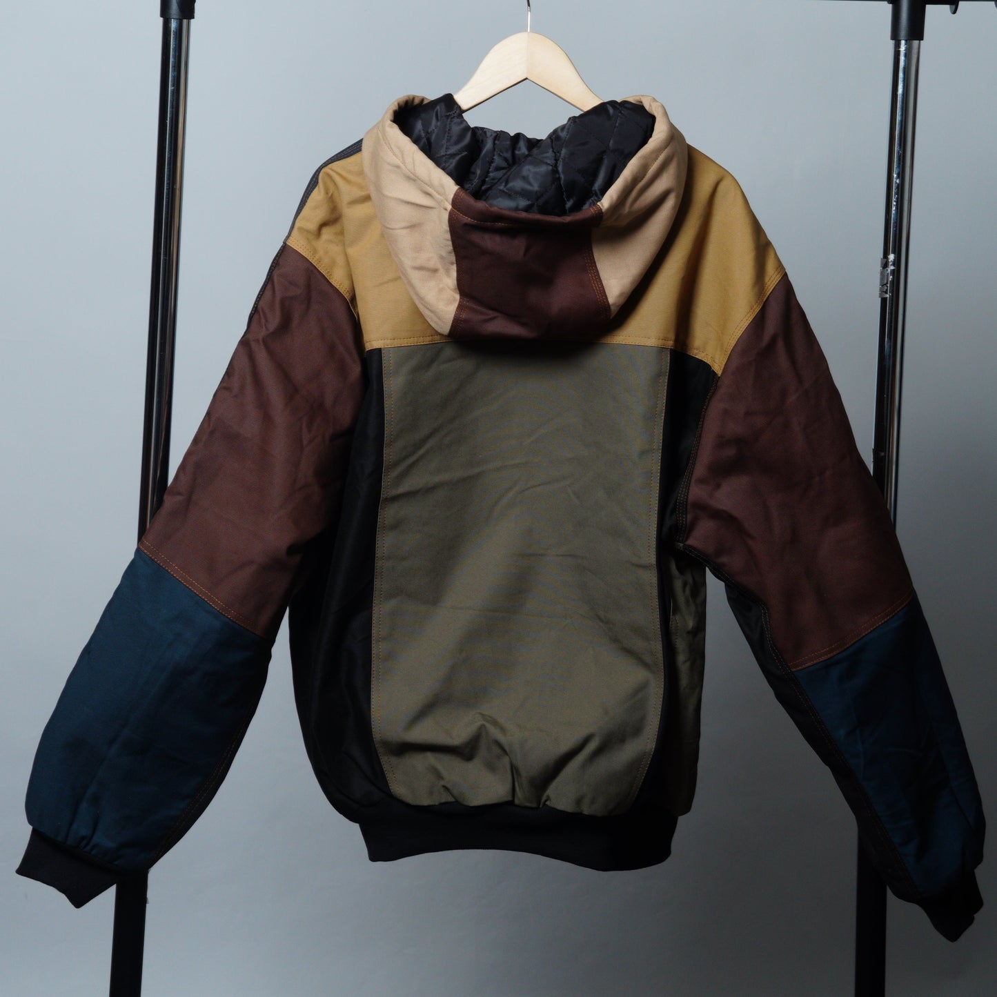 Workwear Colorblock Hooded Jacket Size 2XL