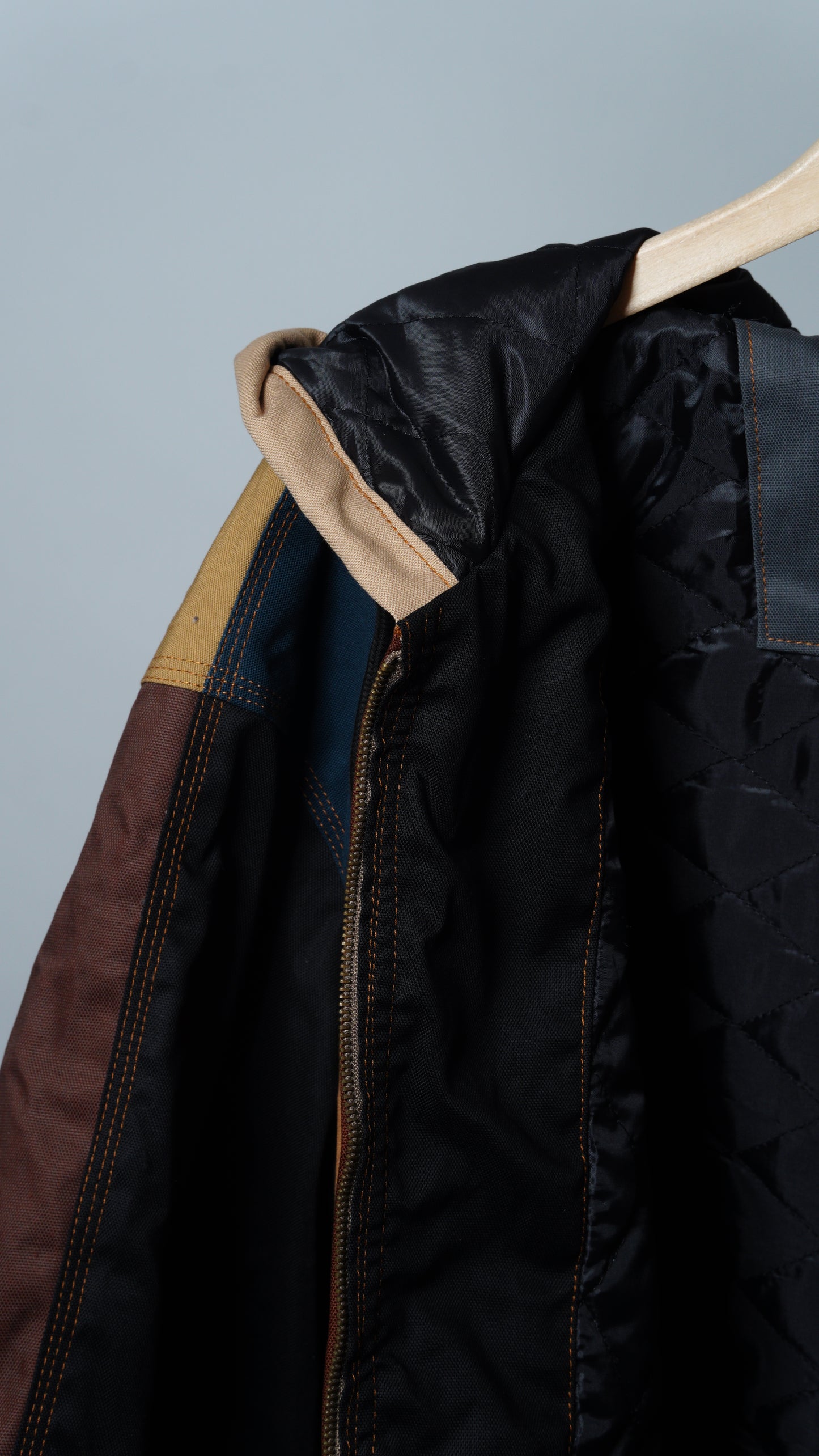 Workwear Colorblock Hooded Jacket Size 2XL