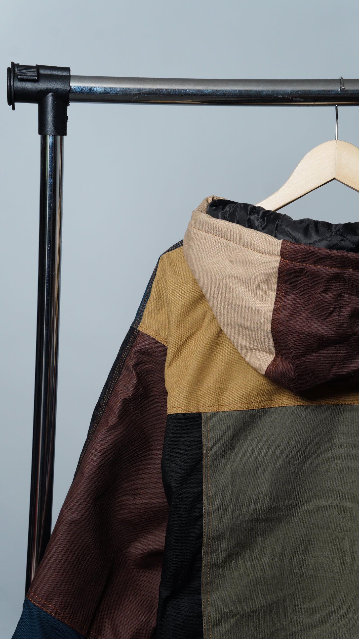 Workwear Colorblock Hooded Jacket Size 2XL