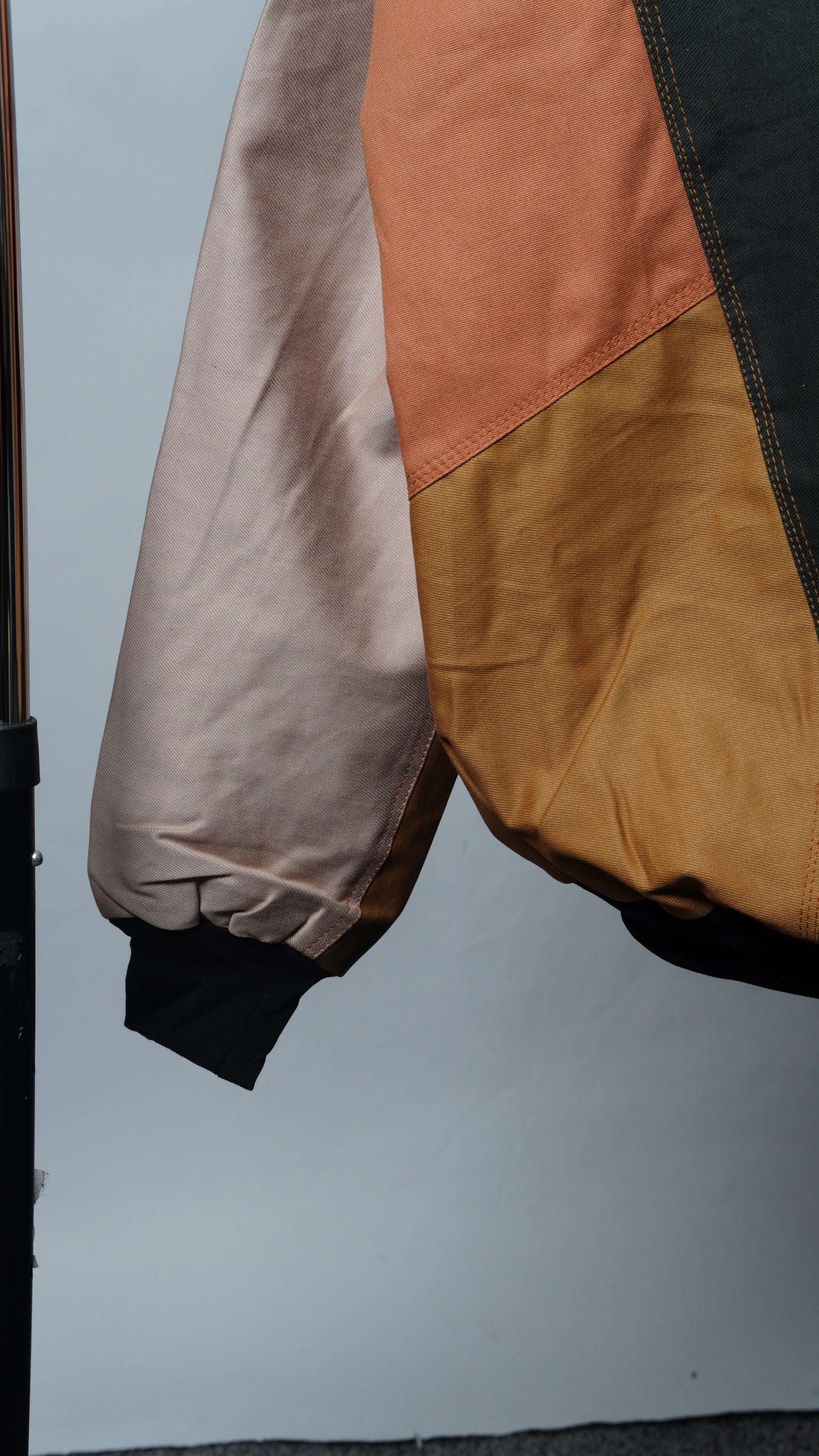 Workwear Colorblock Geometric Jacket Size L