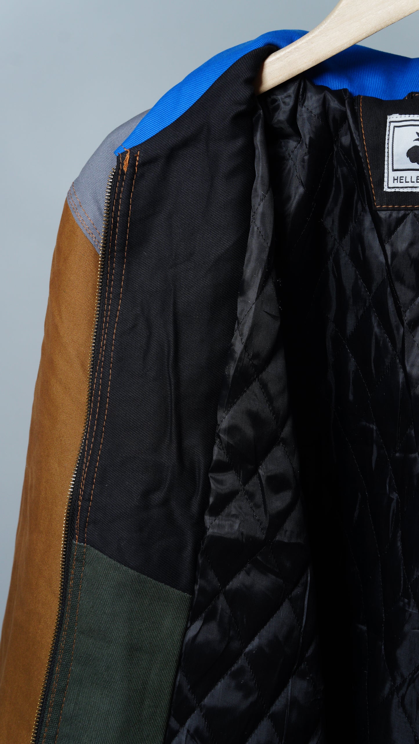 Workwear Colorblock Geometric Jacket Size L