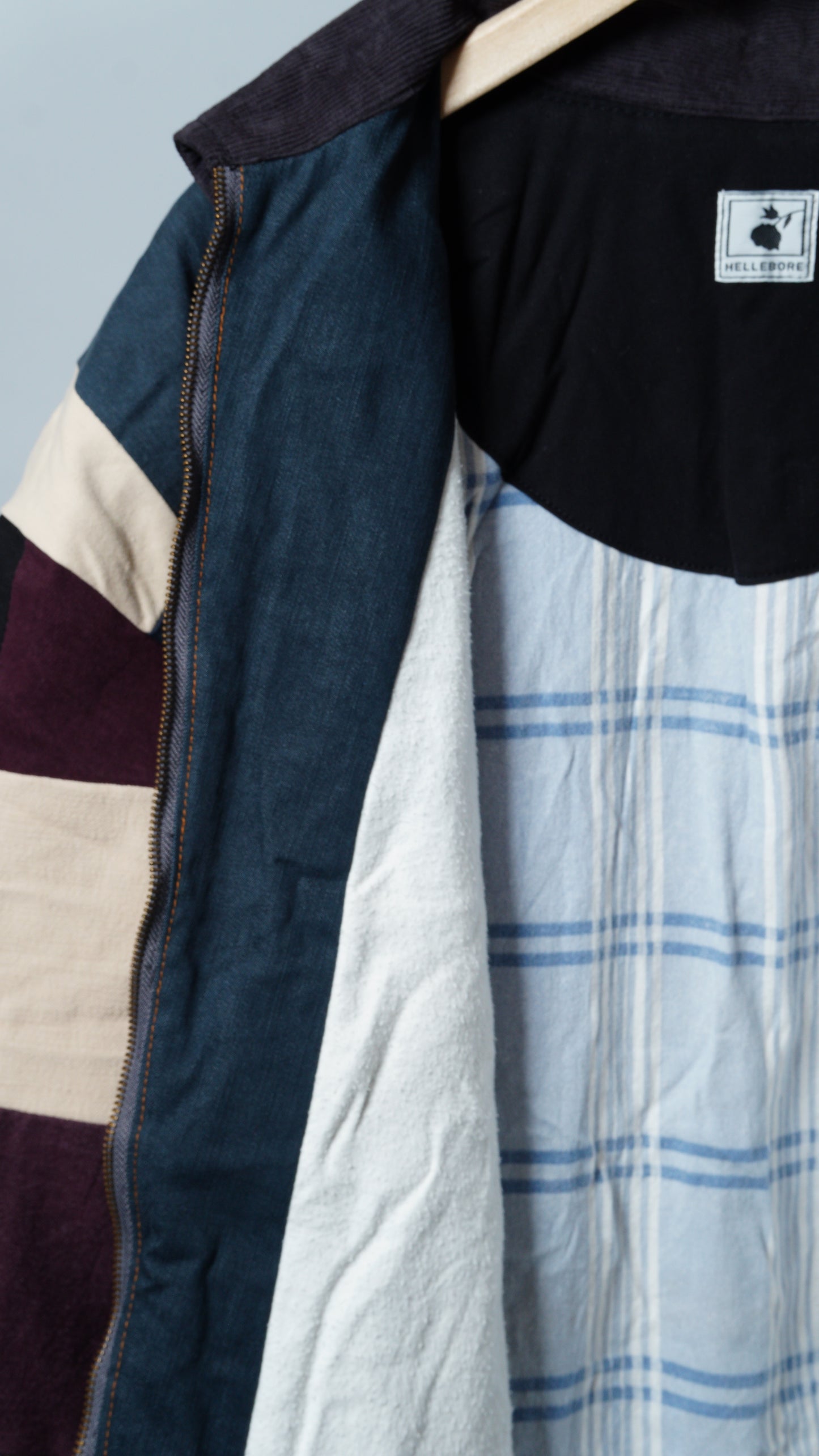 Upcycled Patchwork Jacket Size XXL