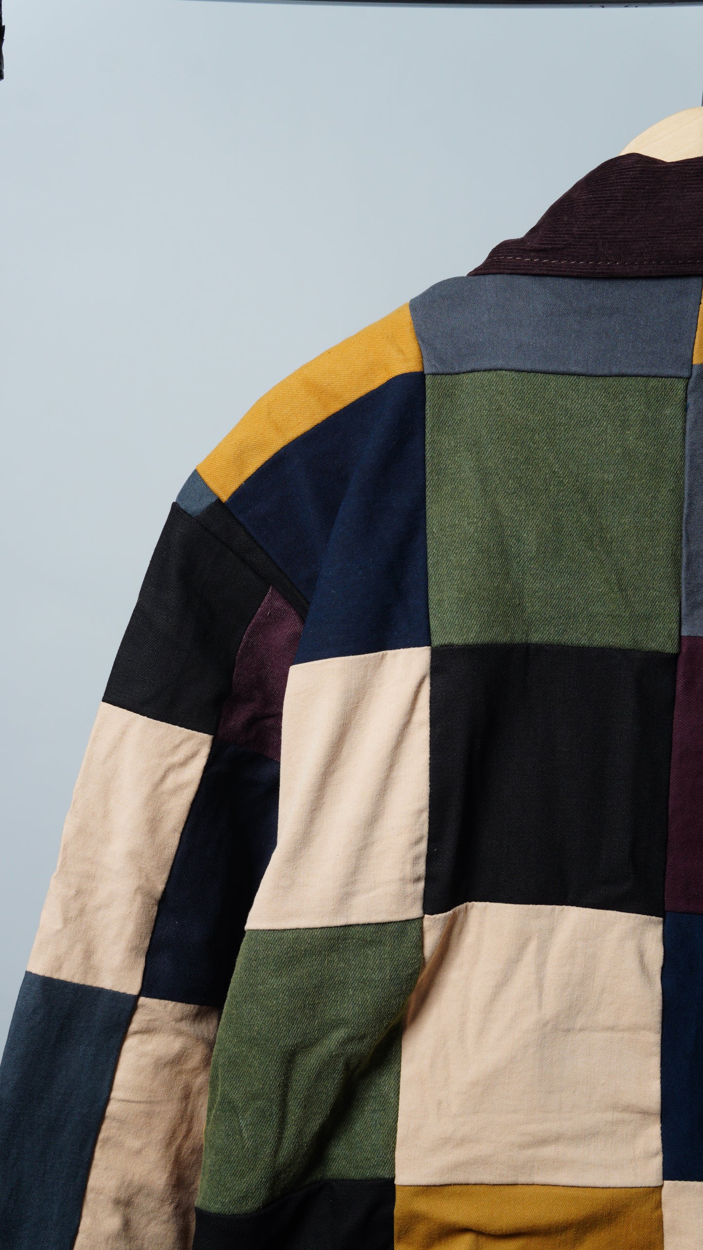 Upcycled Patchwork Jacket Size S