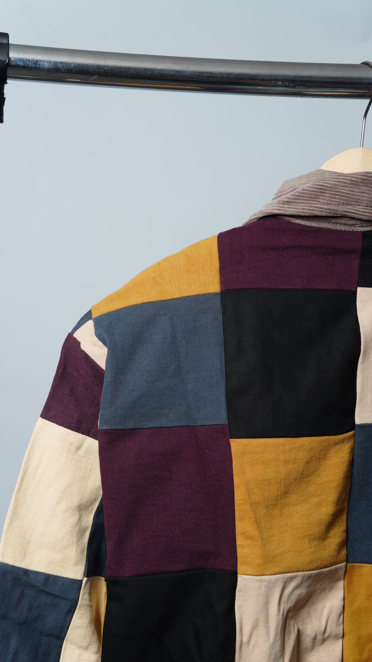 Upcycled Patchwork Jacket Size S