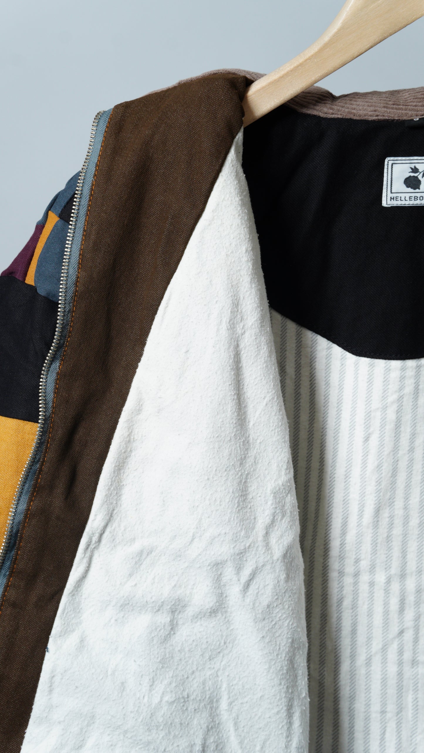 Upcycled Patchwork Jacket Size S