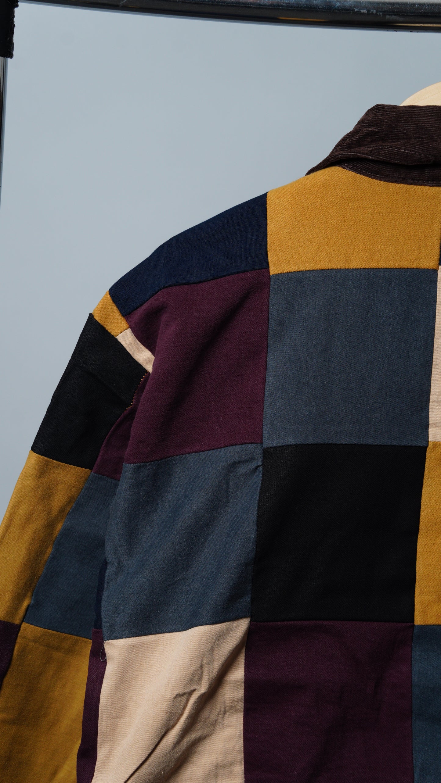 Upcycled Patchwork Jacket Size S