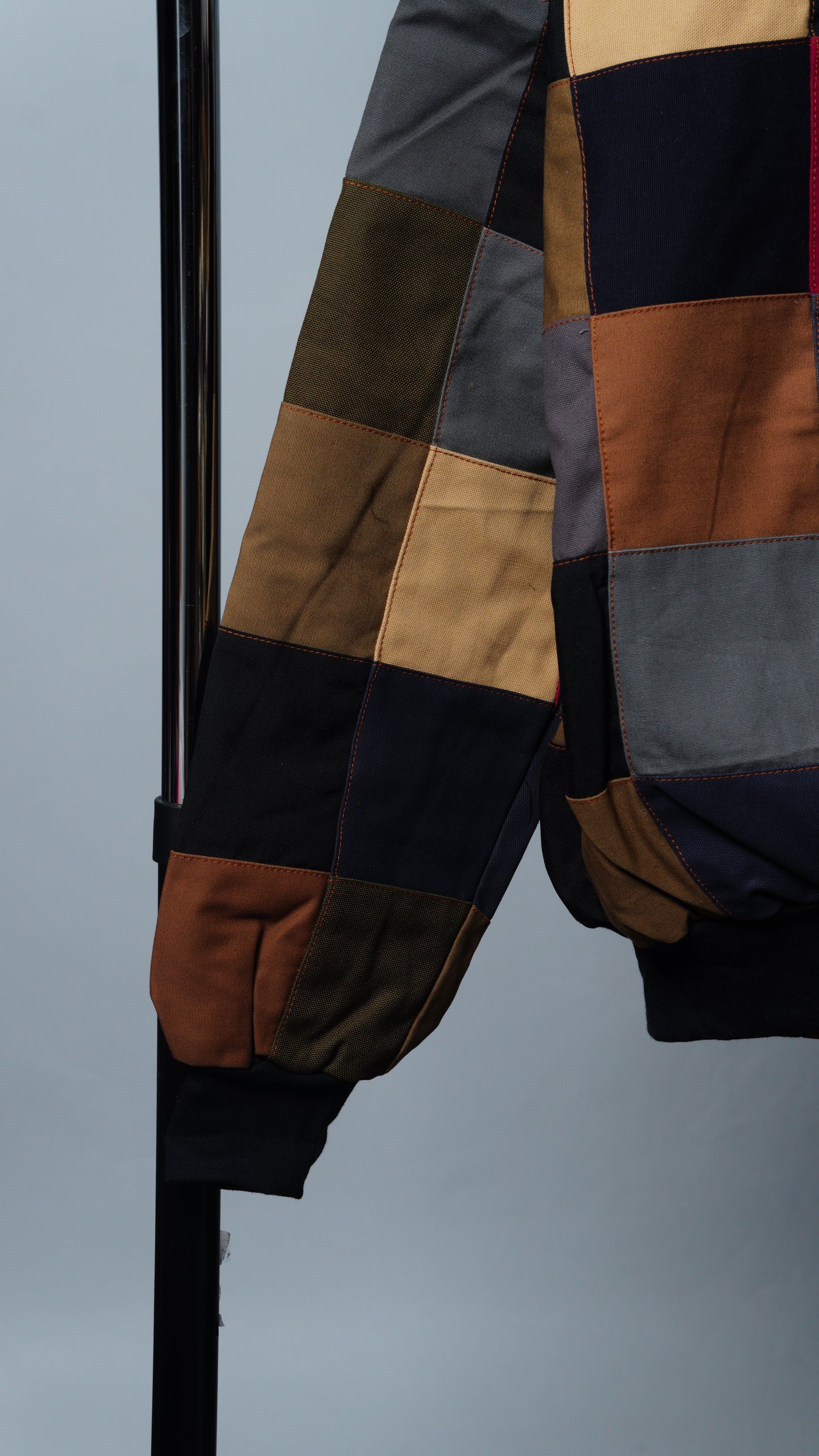 Checkered Patchwork Jacket Size M