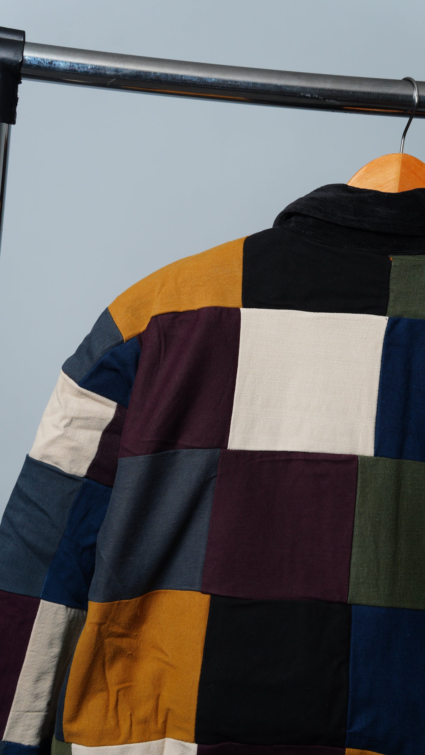 Upcycled Patchwork Jacket Size XXL
