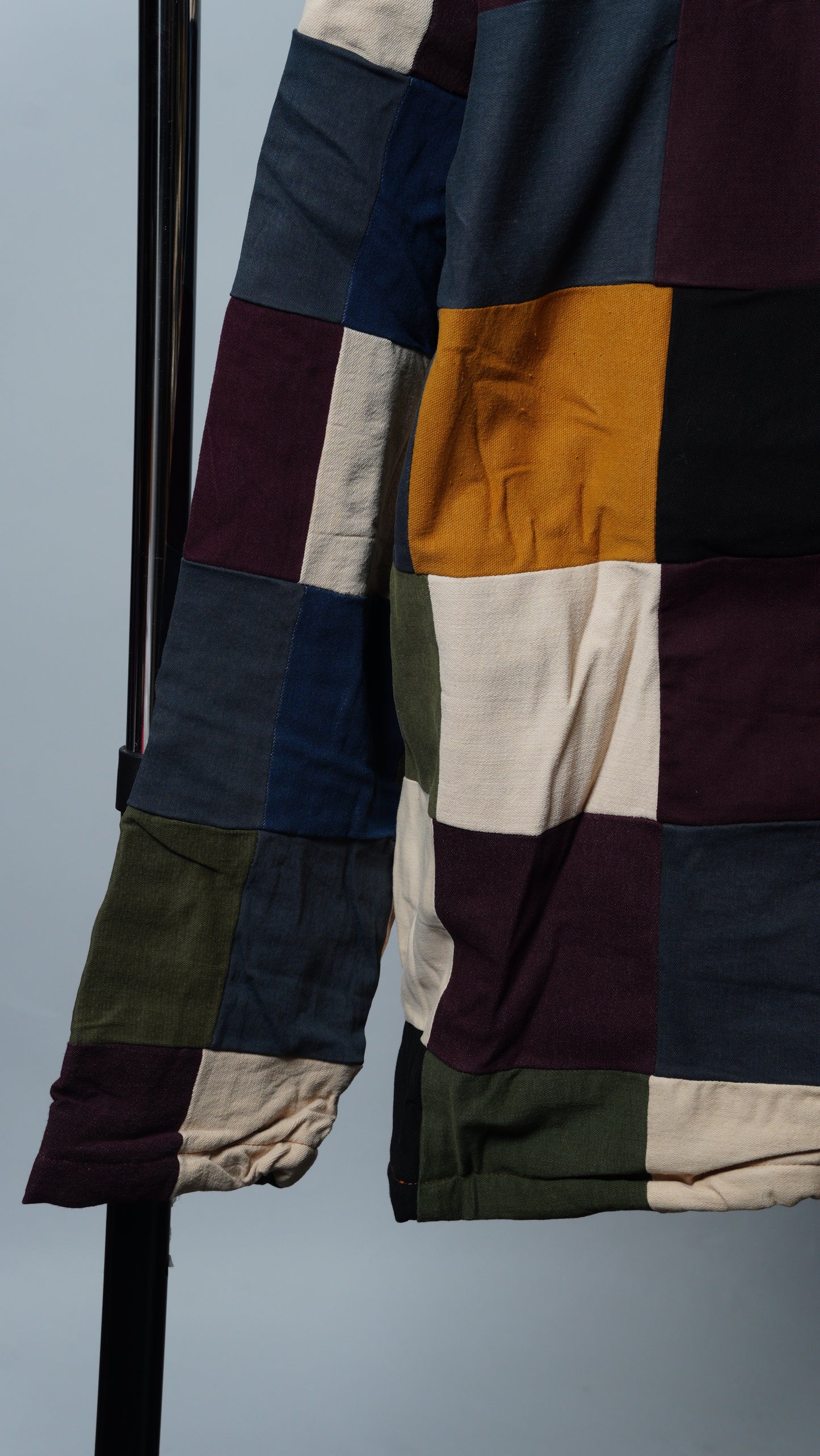 Upcycled Patchwork Jacket Size XXL