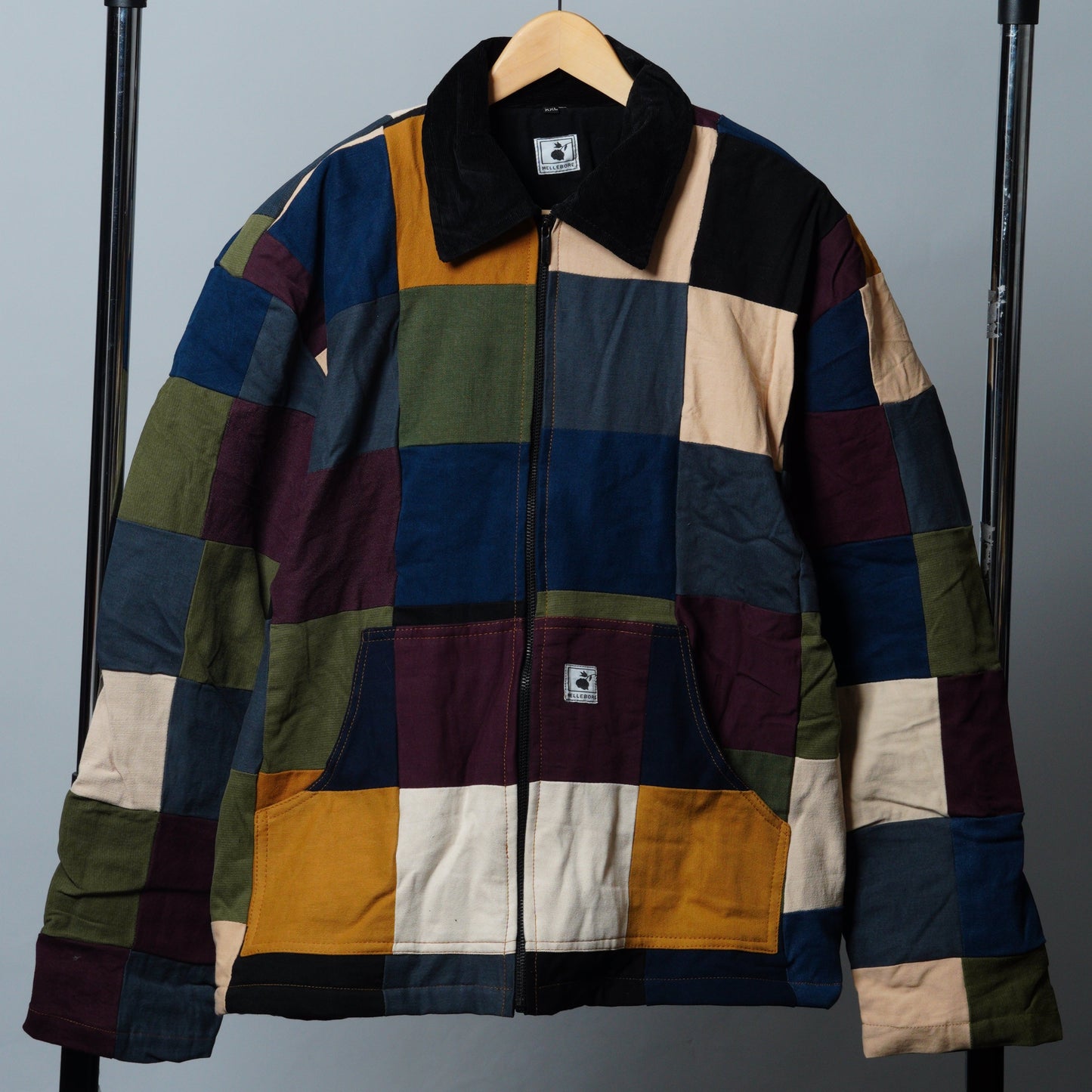 Upcycled Patchwork Jacket Size XXL