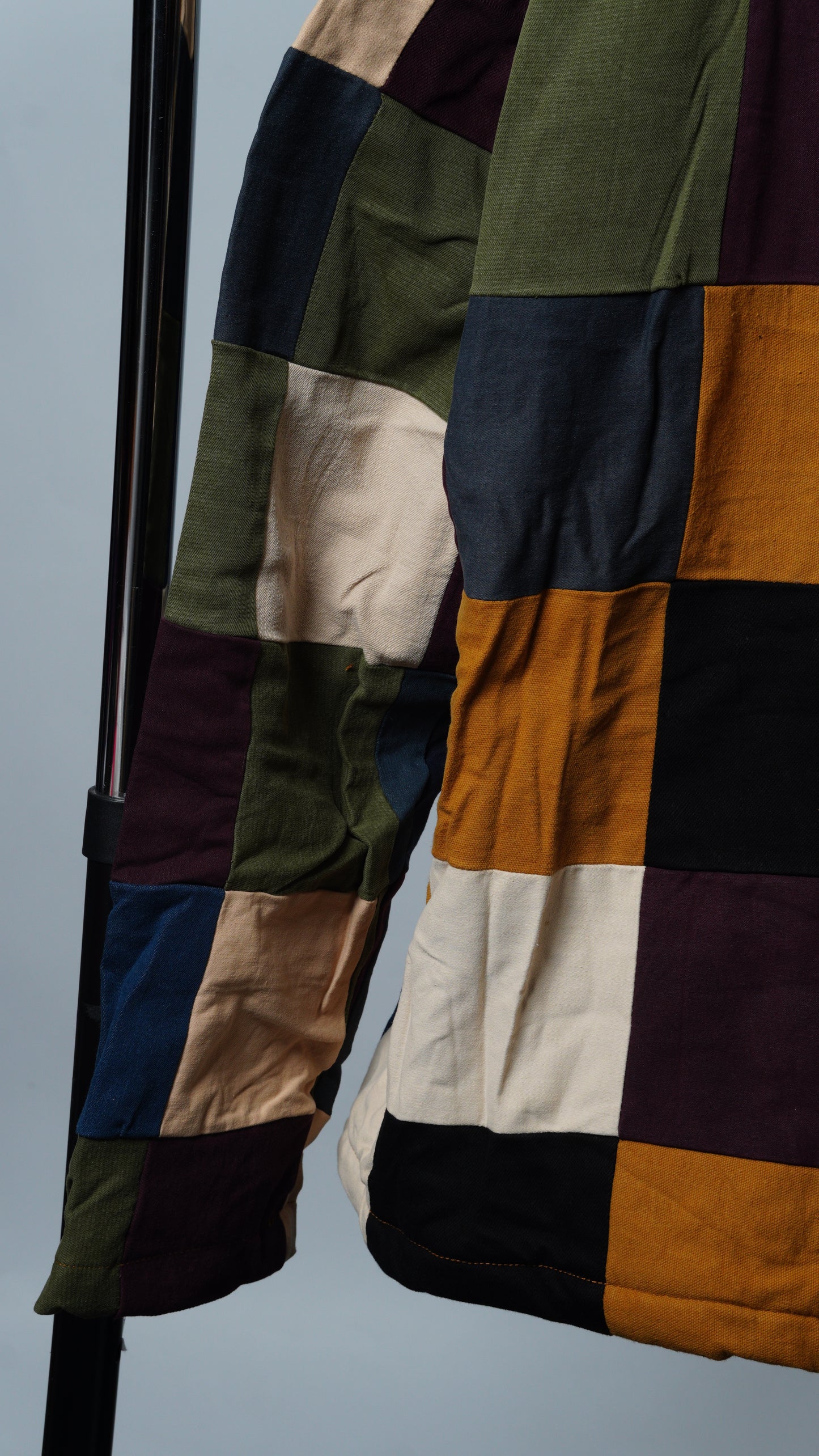 Upcycled Patchwork Jacket Size XXL