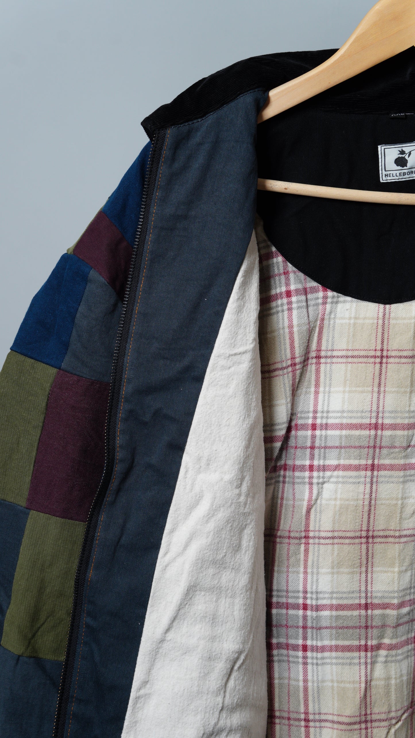 Upcycled Patchwork Jacket Size XXL