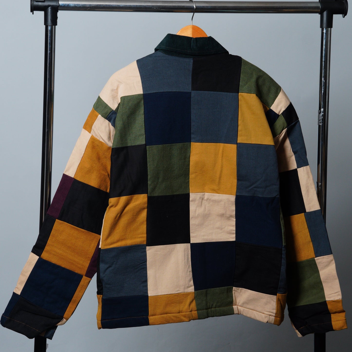 Upcycled Patchwork Jacket Size L