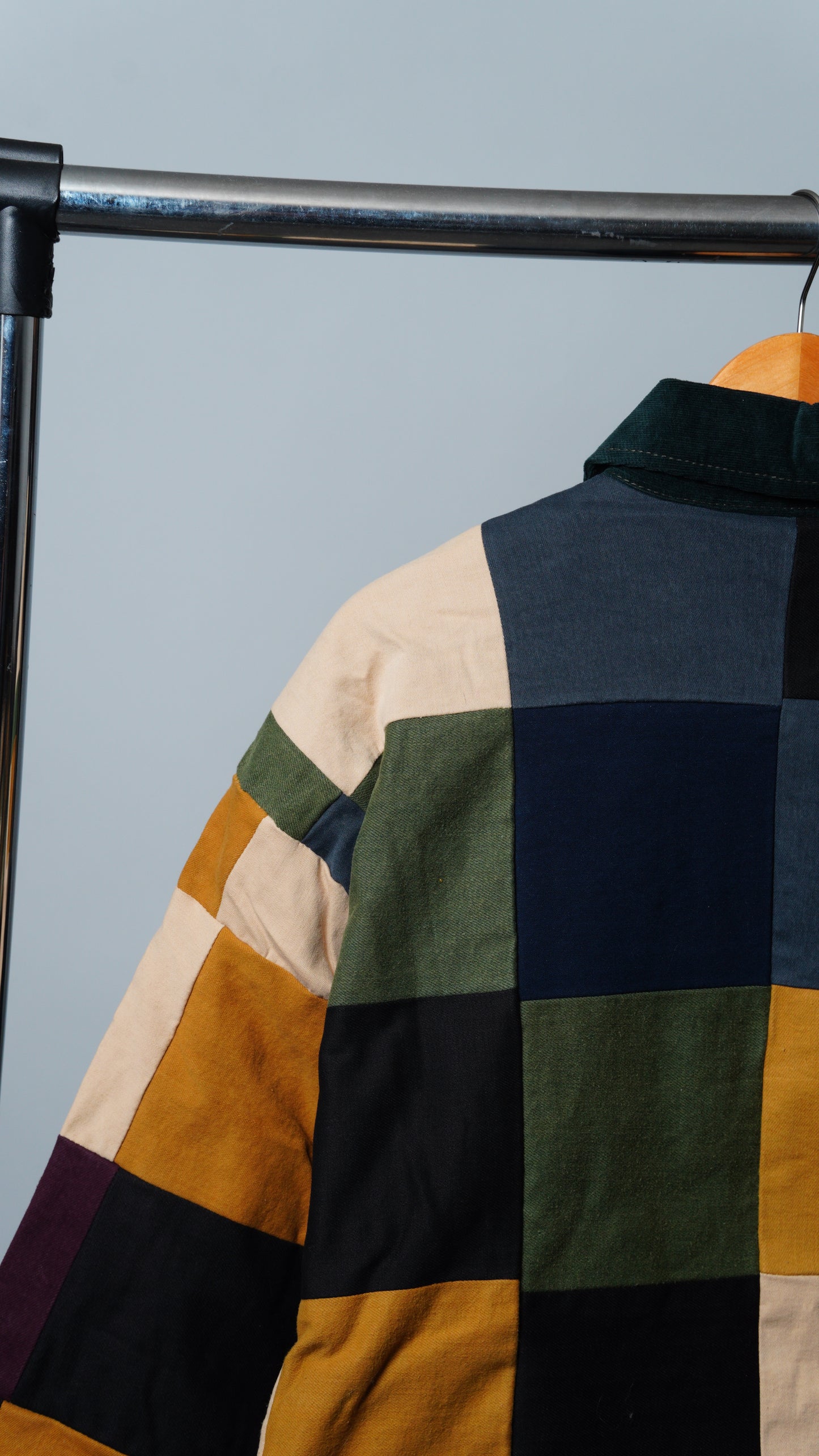Upcycled Patchwork Jacket Size L