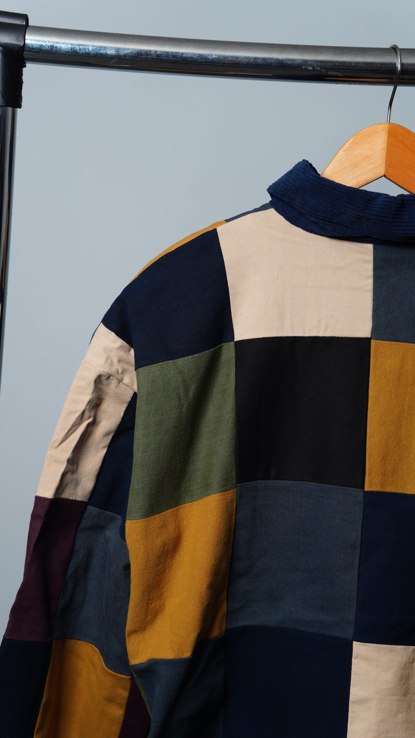 Upcycled Patchwork Jacket Size L