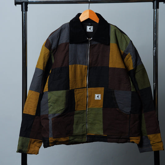 Upcycled Patchwork Jacket Size M