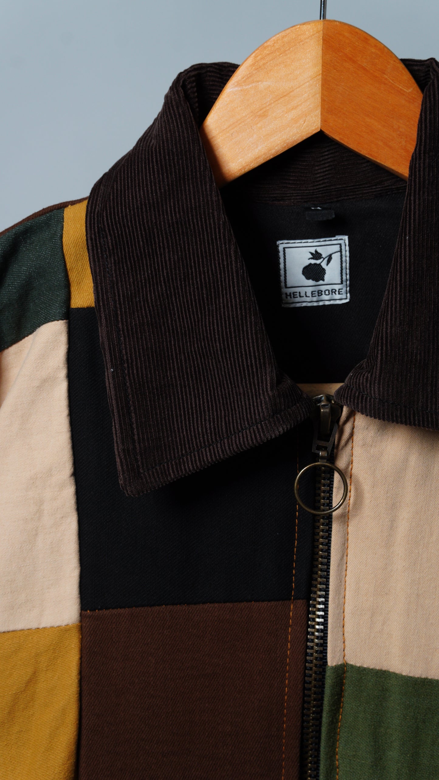 Upcycled Patchwork Jacket Size M