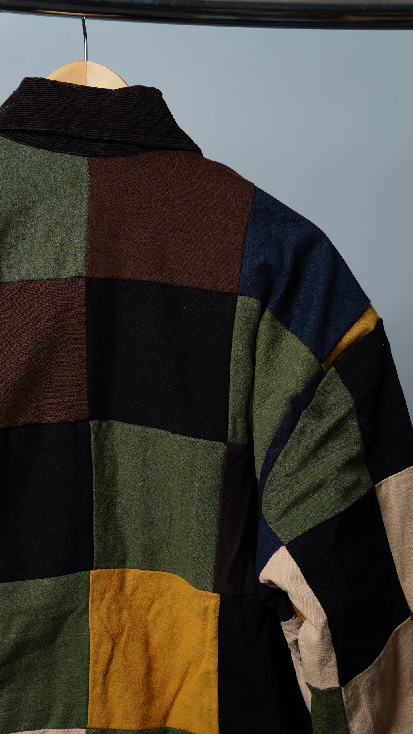 Upcycled Patchwork Jacket Size M