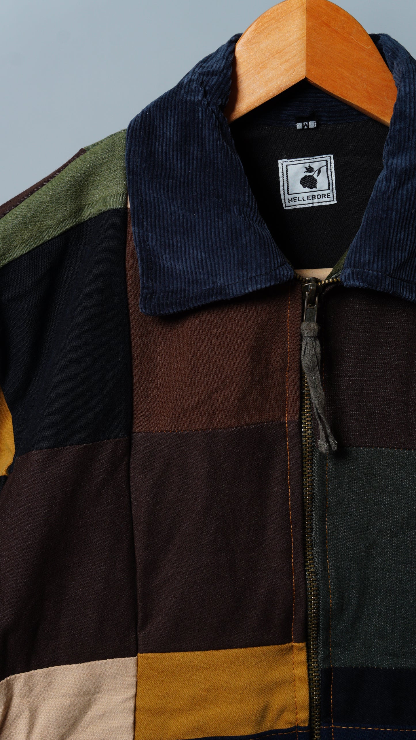 Upcycled Patchwork Jacket Size M