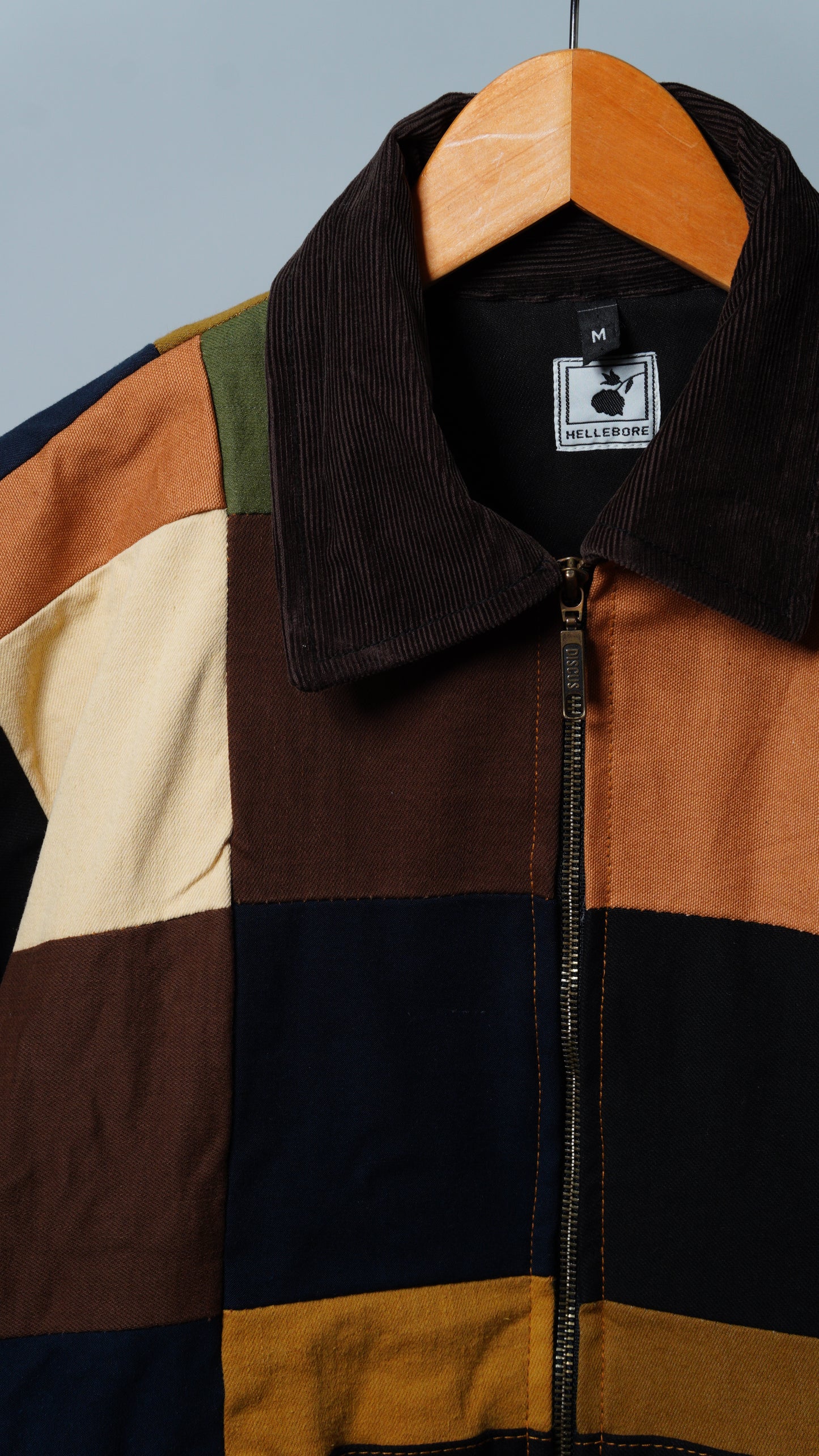Upcycled Patchwork Jacket Size M