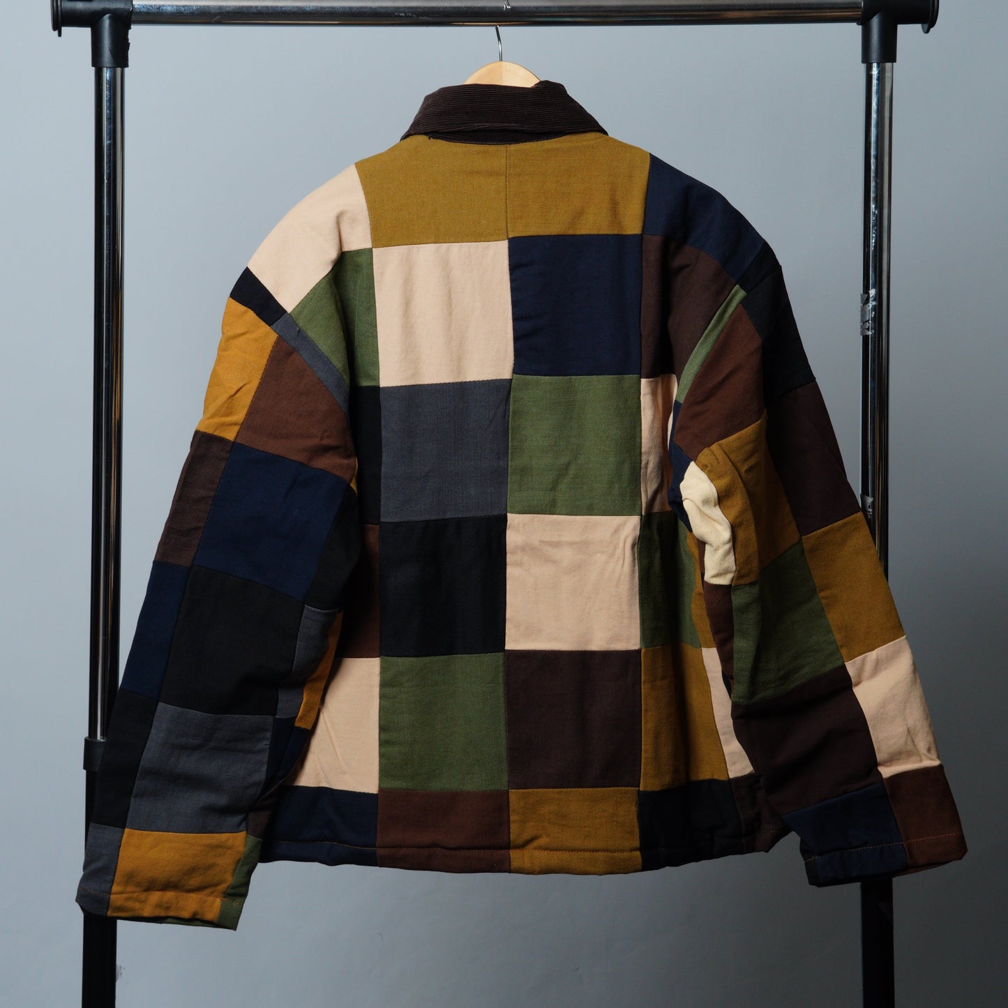 Upcycled Patchwork Jacket Size M