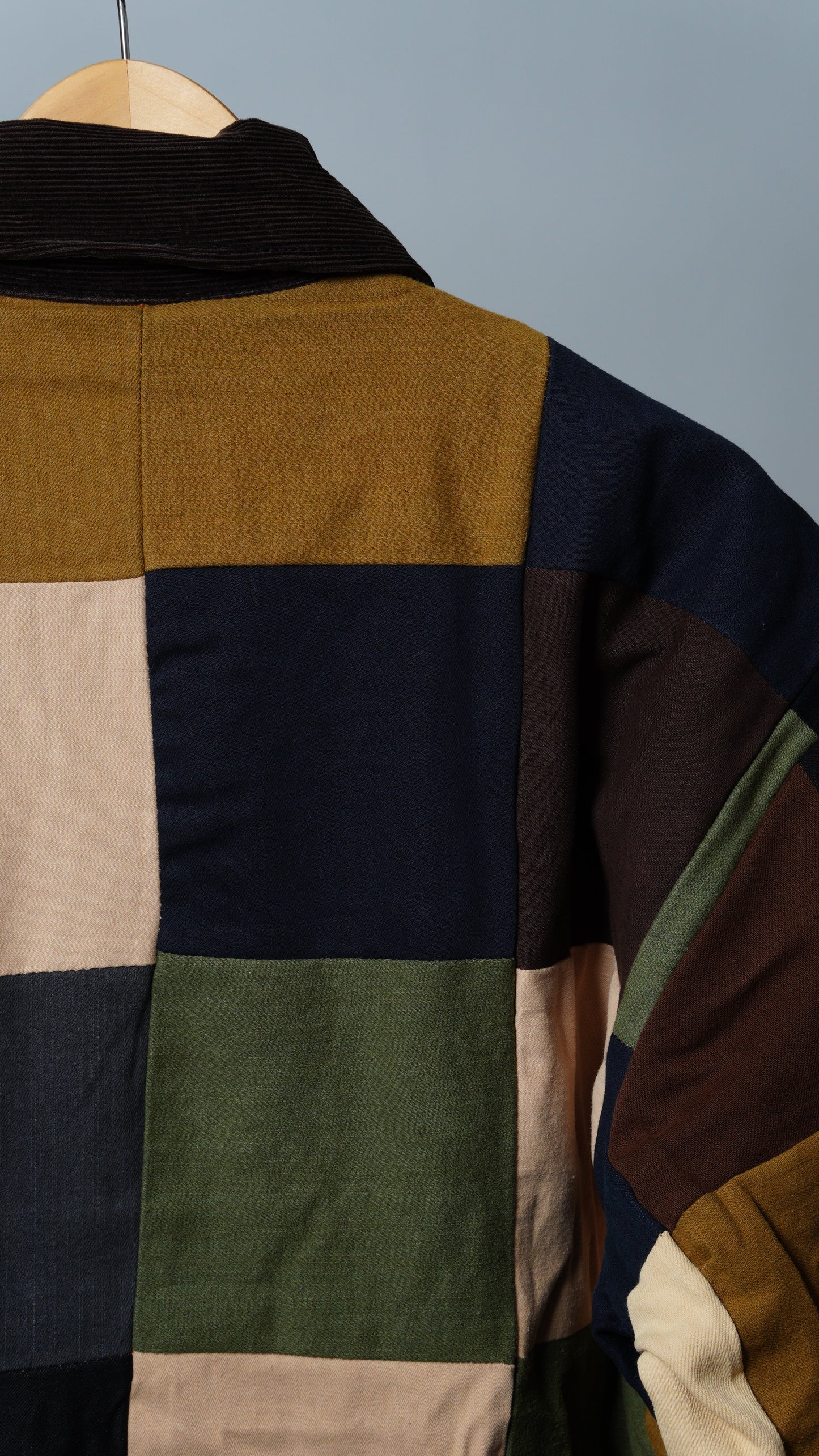 Upcycled Patchwork Jacket Size M