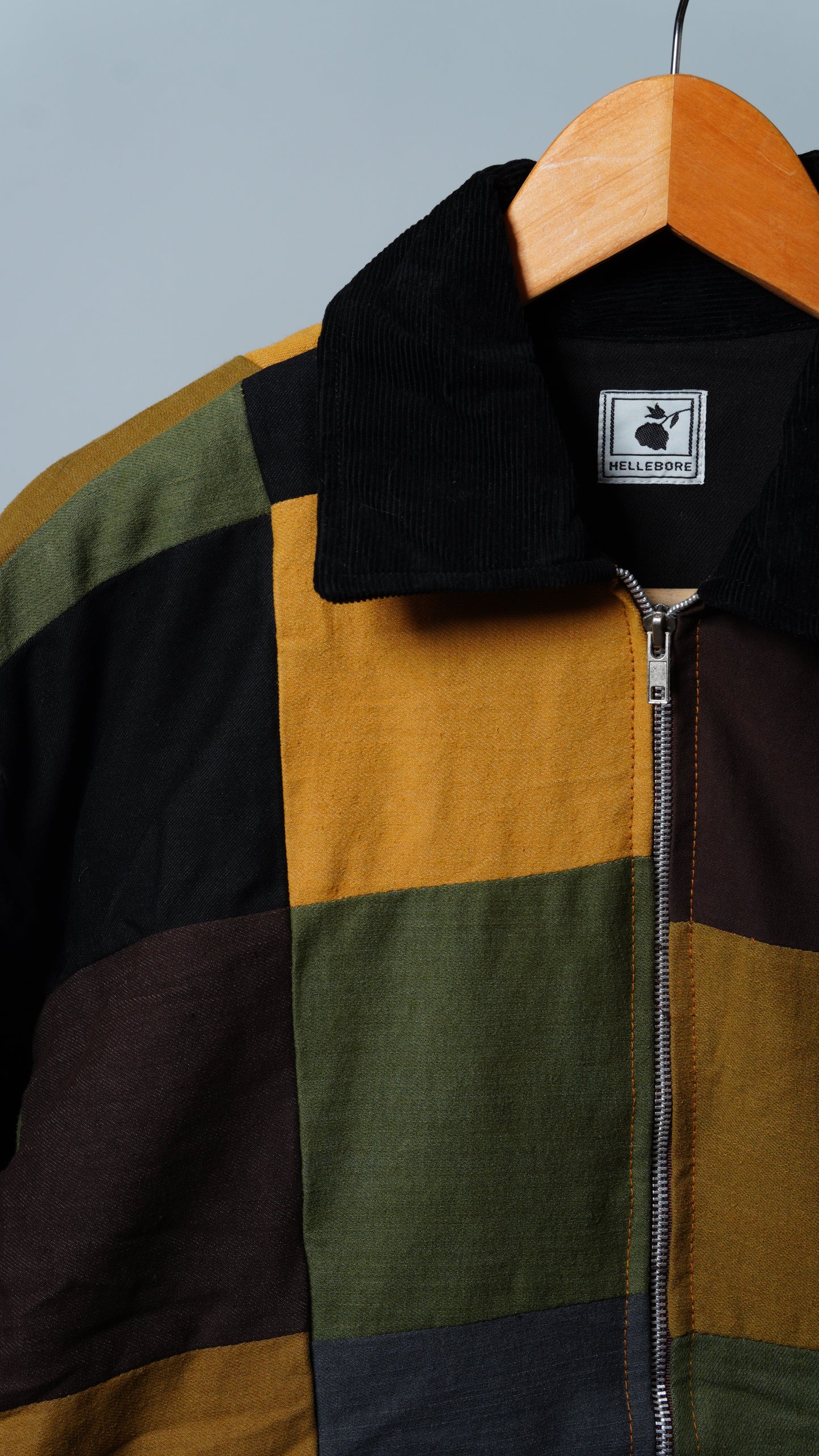 Upcycled Patchwork Jacket Size M