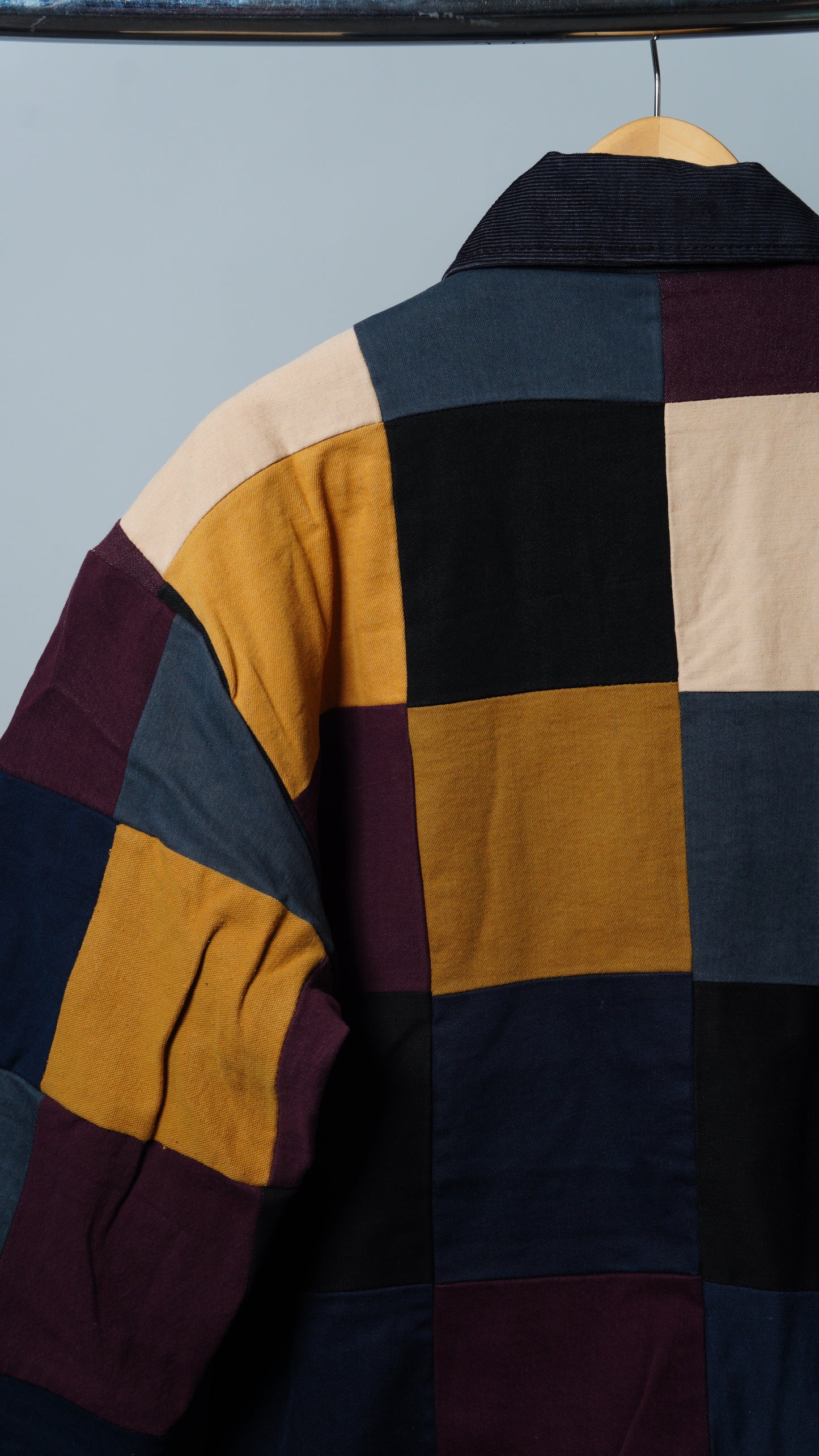 Upcycled Patchwork Jacket Size S