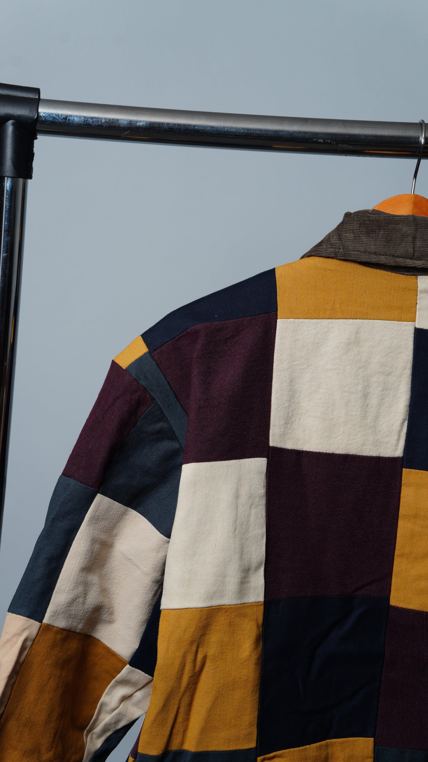 Upcycled Patchwork Jacket Size XS