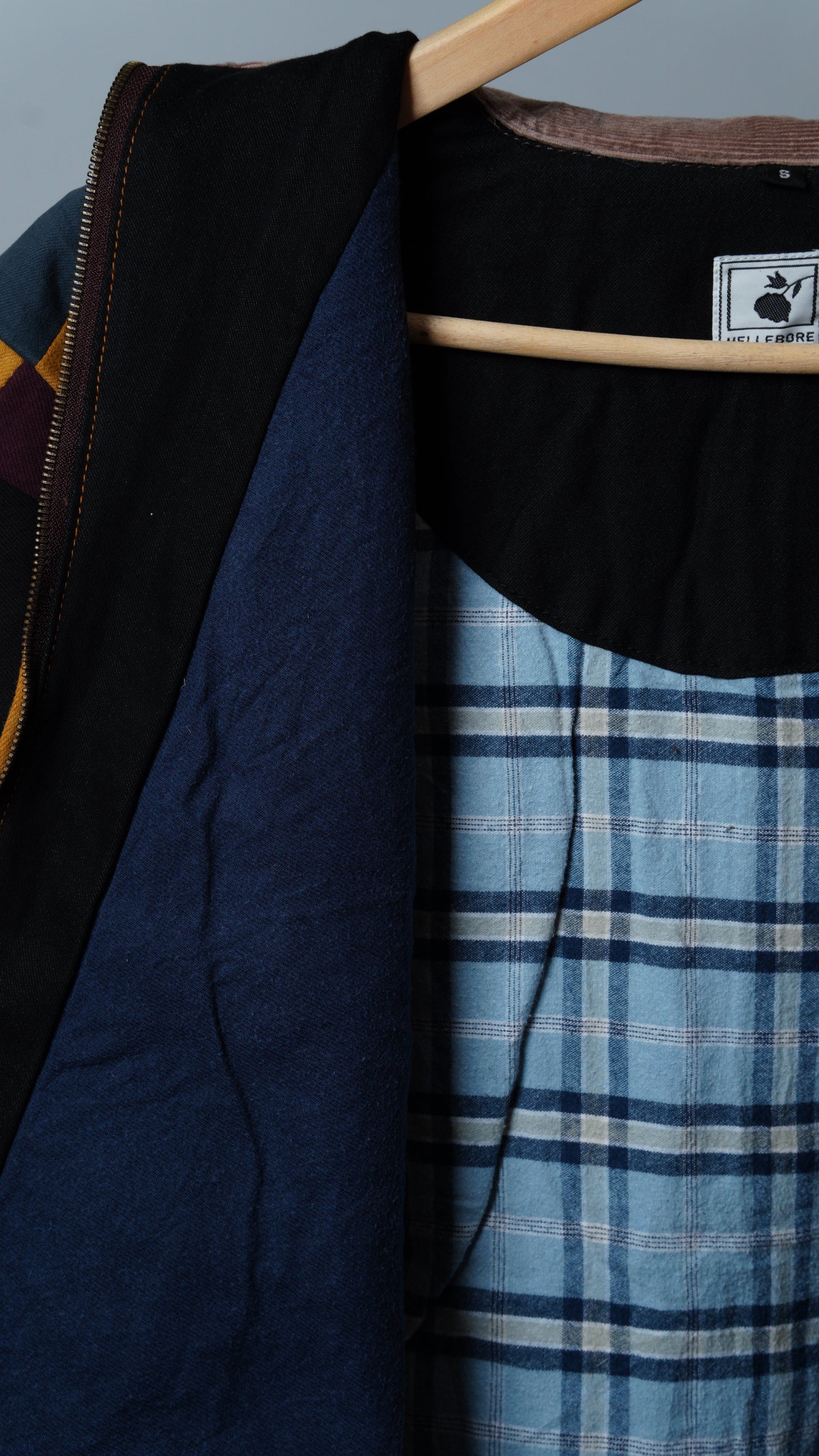 Upcycled Patchwork Jacket Size S