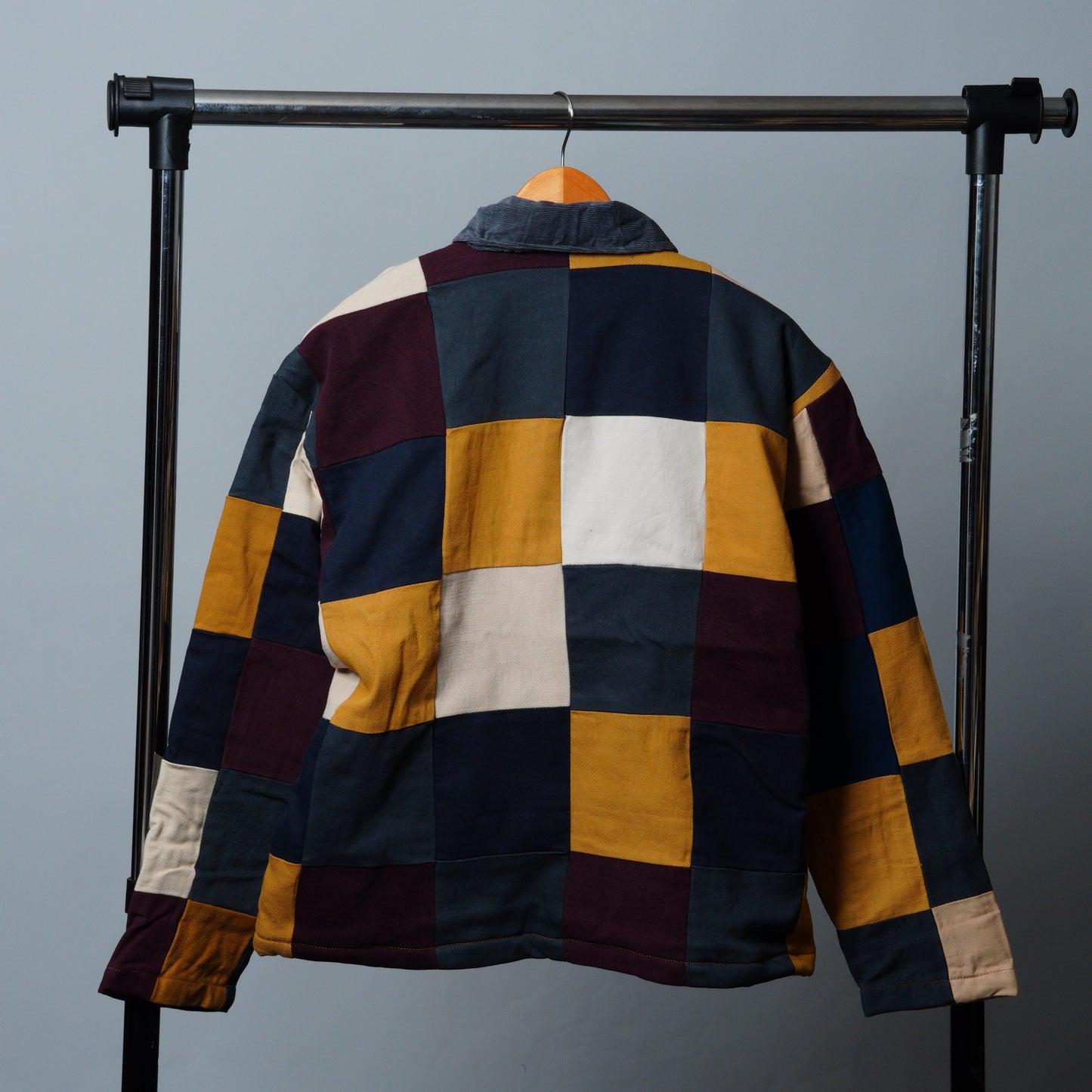 Upcycled Patchwork Jacket Size XS