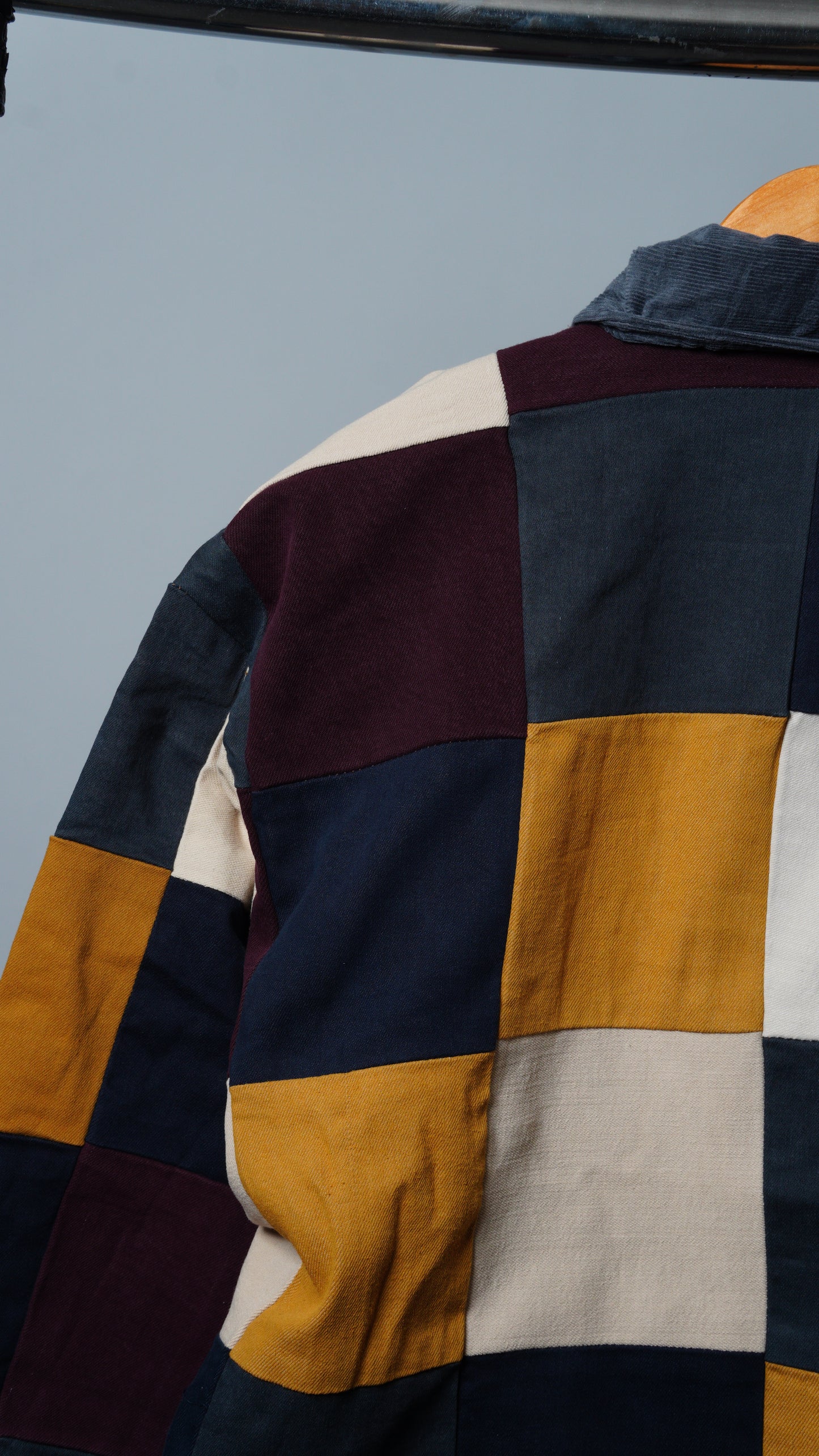 Upcycled Patchwork Jacket Size XS
