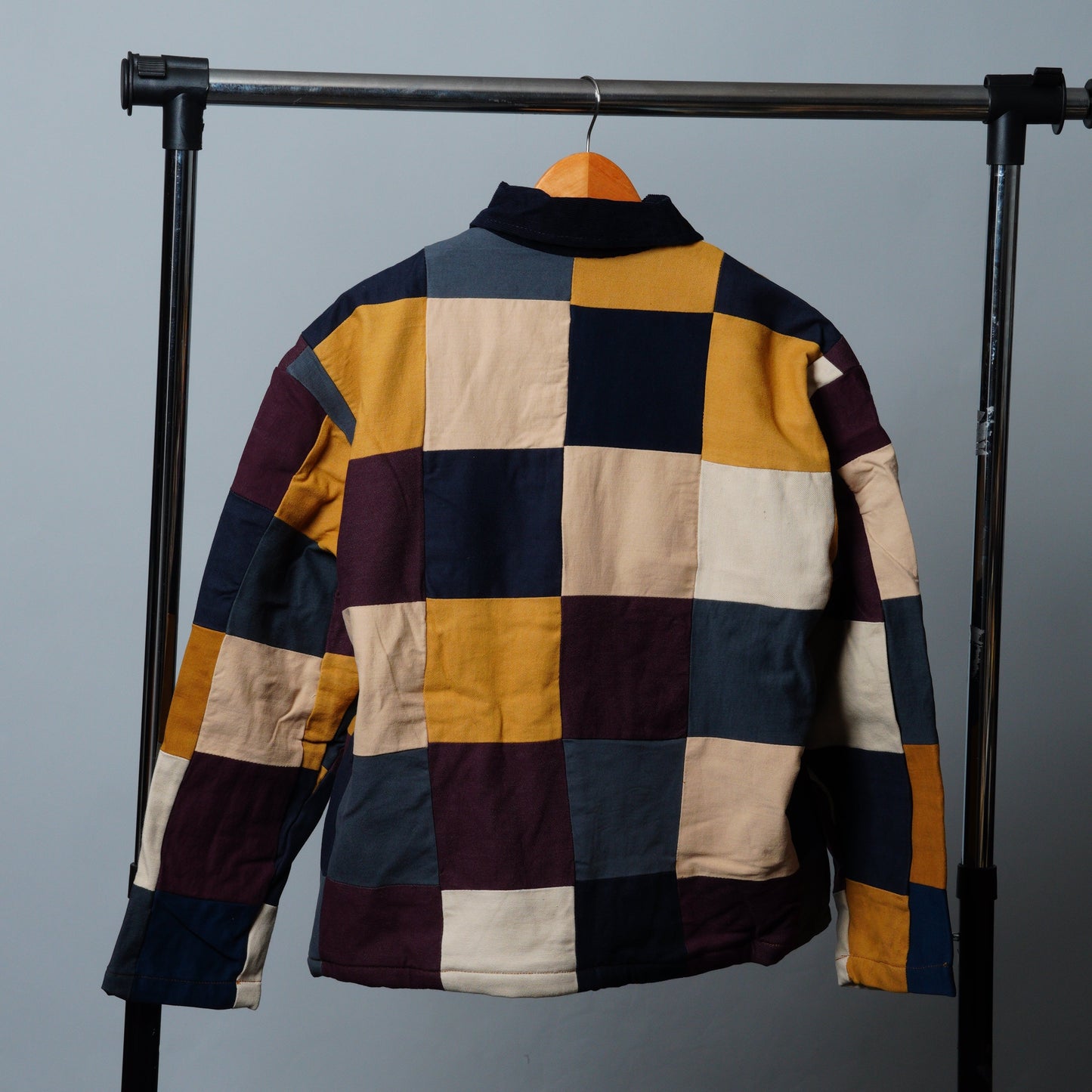 Upcycled Patchwork Jacket Size XS