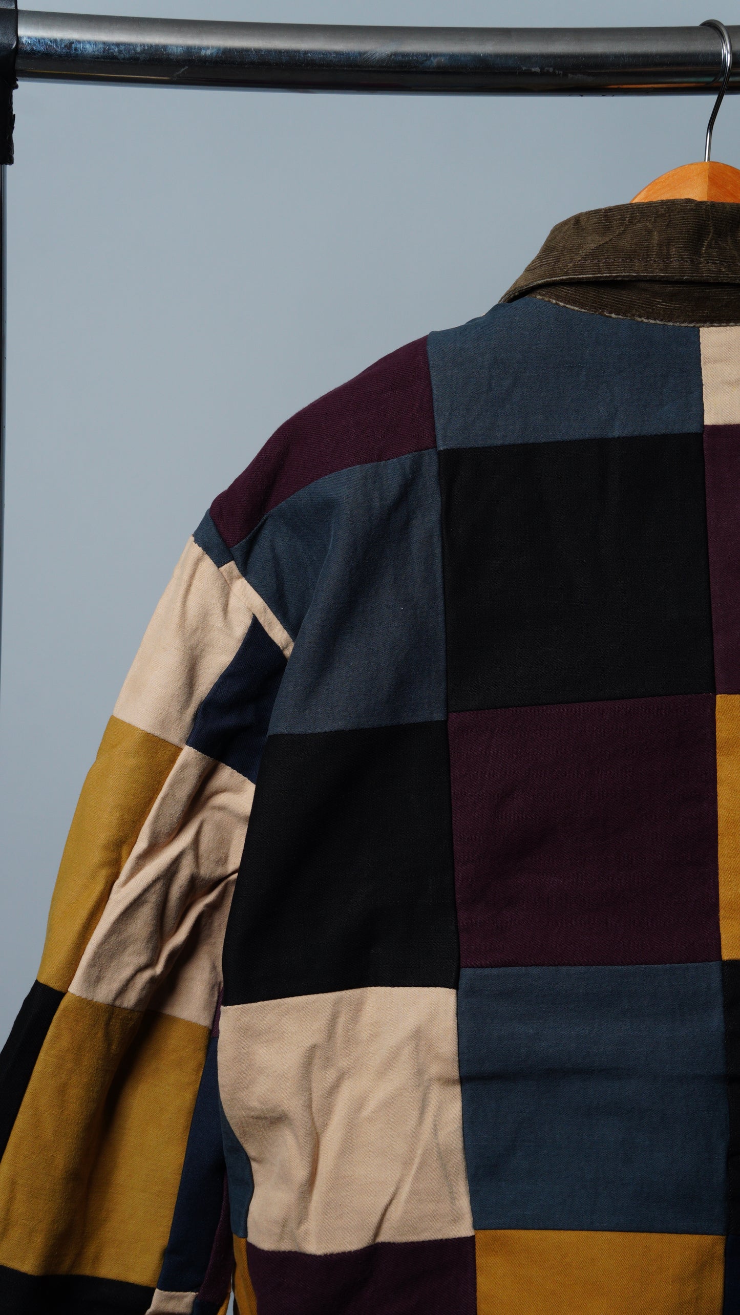 Upcycled Patchwork Jacket Size S