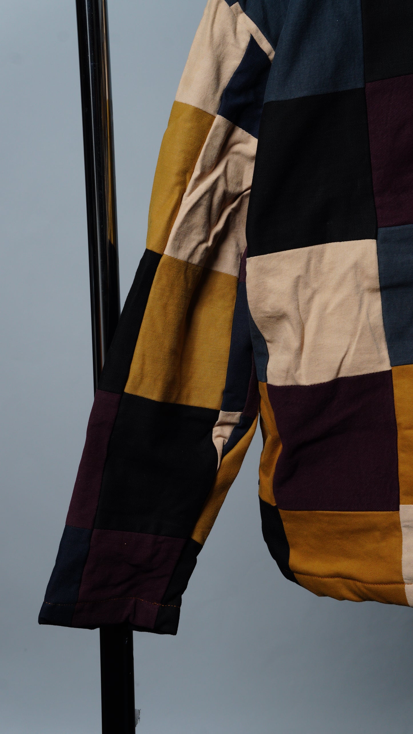 Upcycled Patchwork Jacket Size S