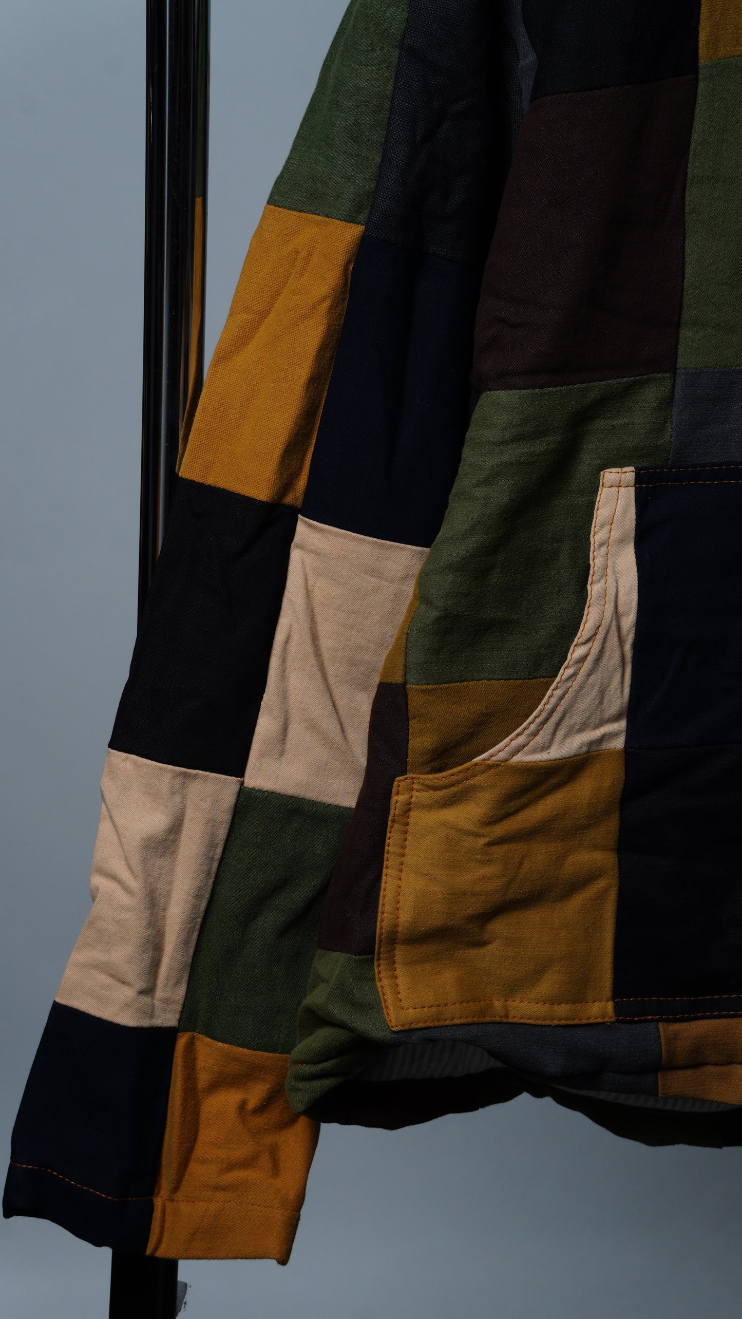 Upcycled Patchwork Jacket Size L
