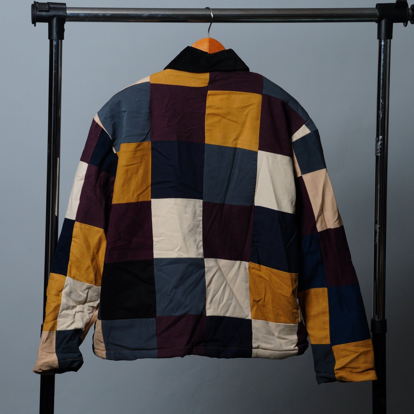 Upcycled Patchwork Jacket Size XS