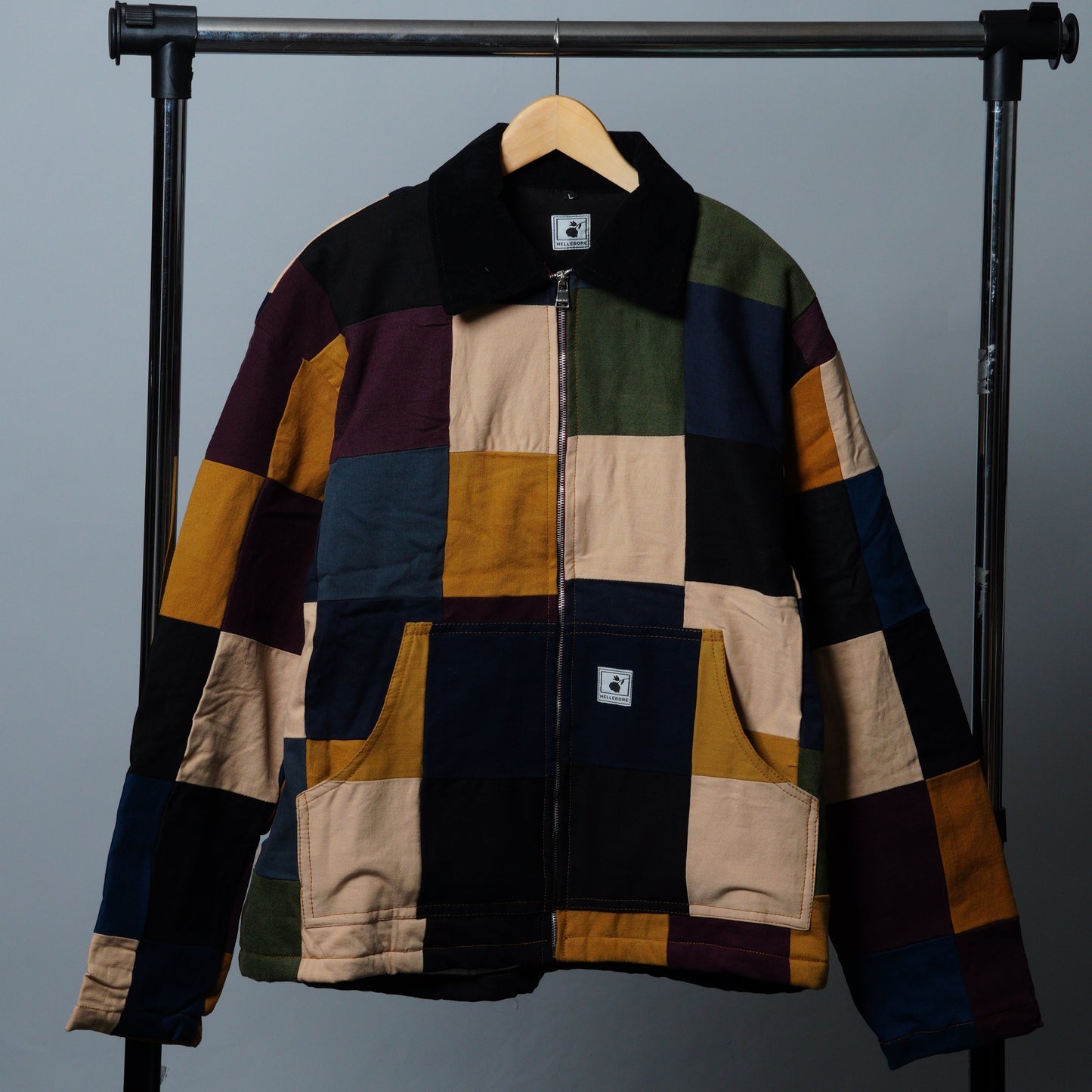 Upcycled Patchwork Jacket Size L
