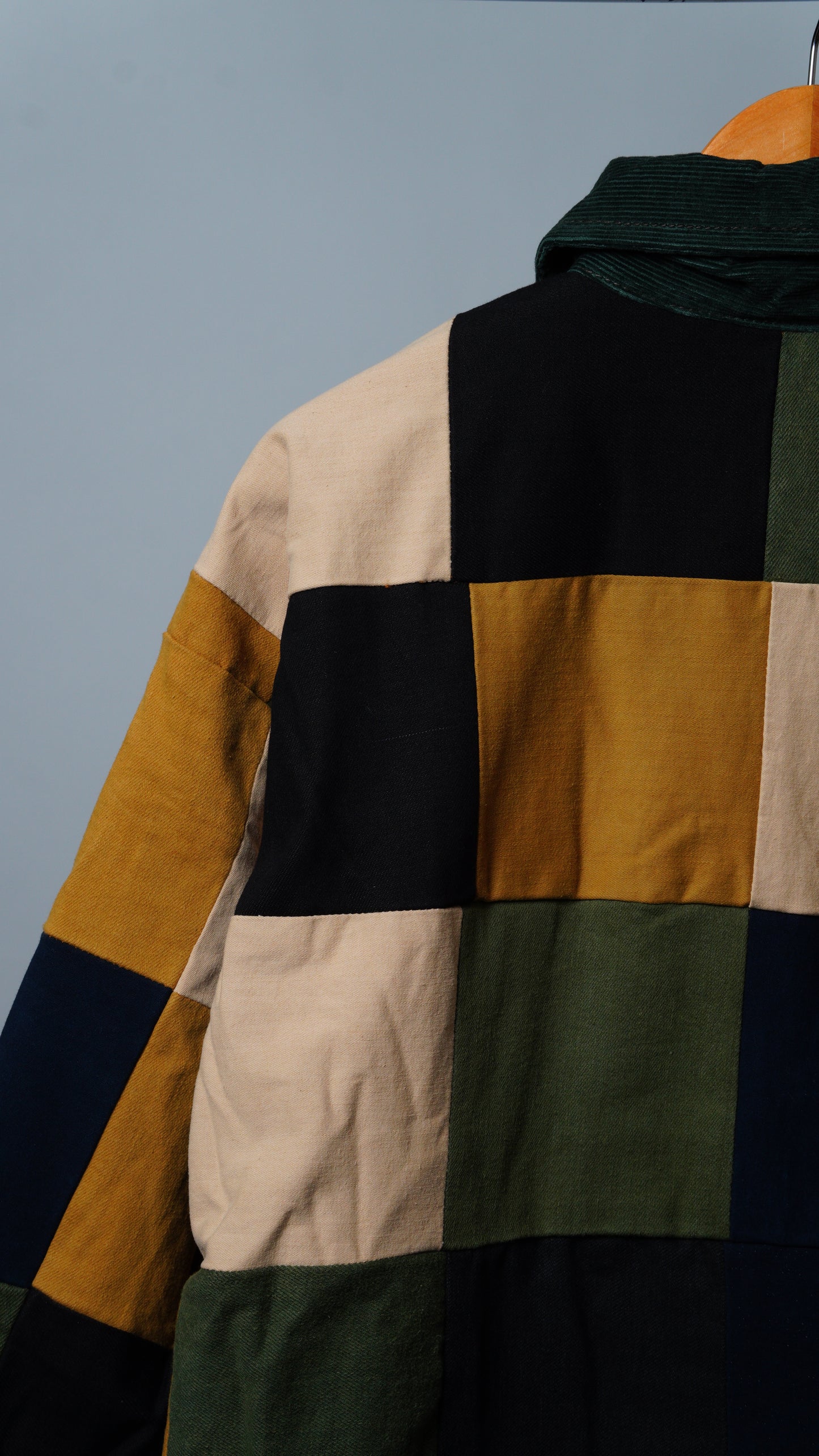 Upcycled Patchwork Jacket Size L