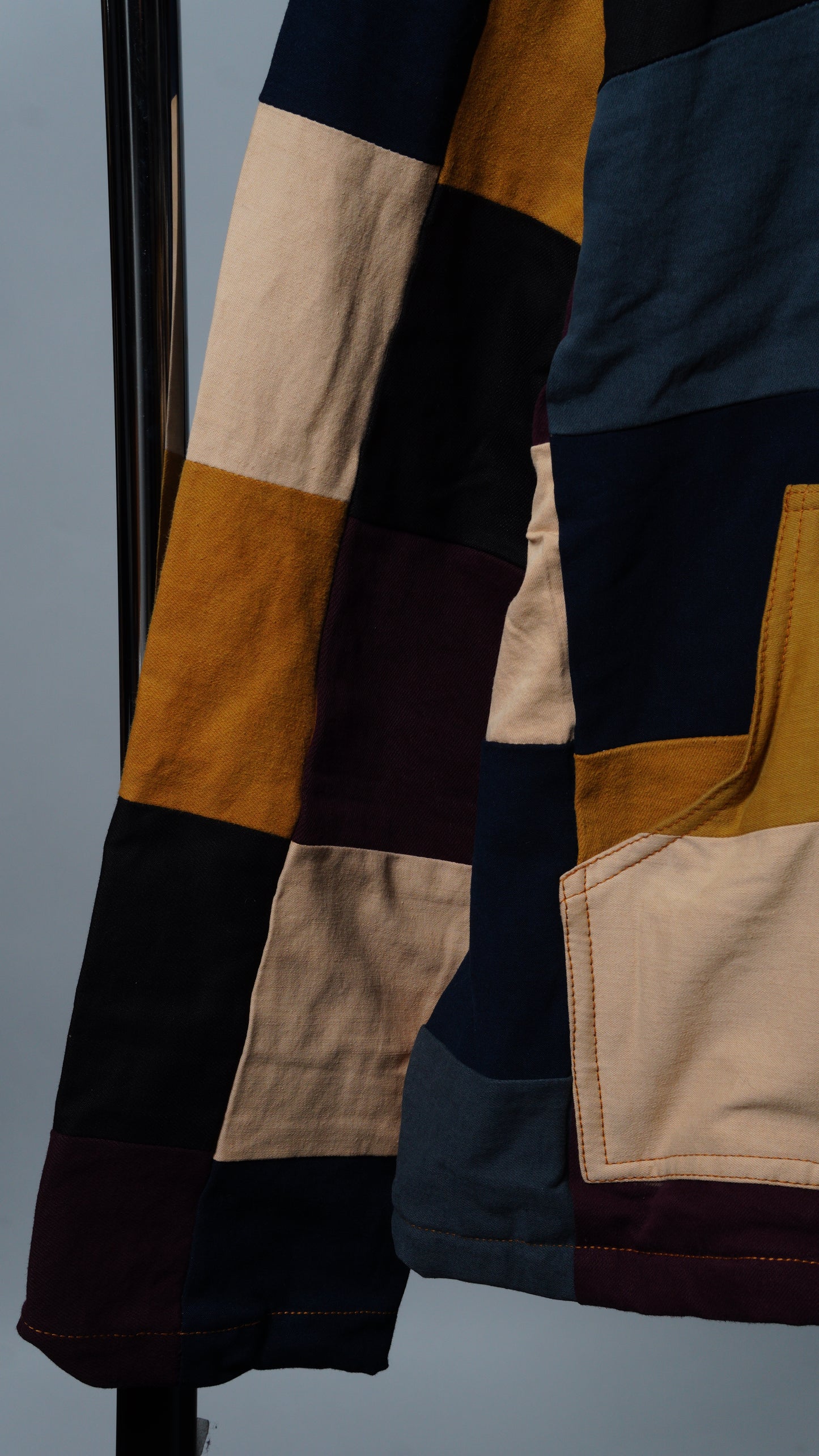 Upcycled Patchwork Jacket Size L