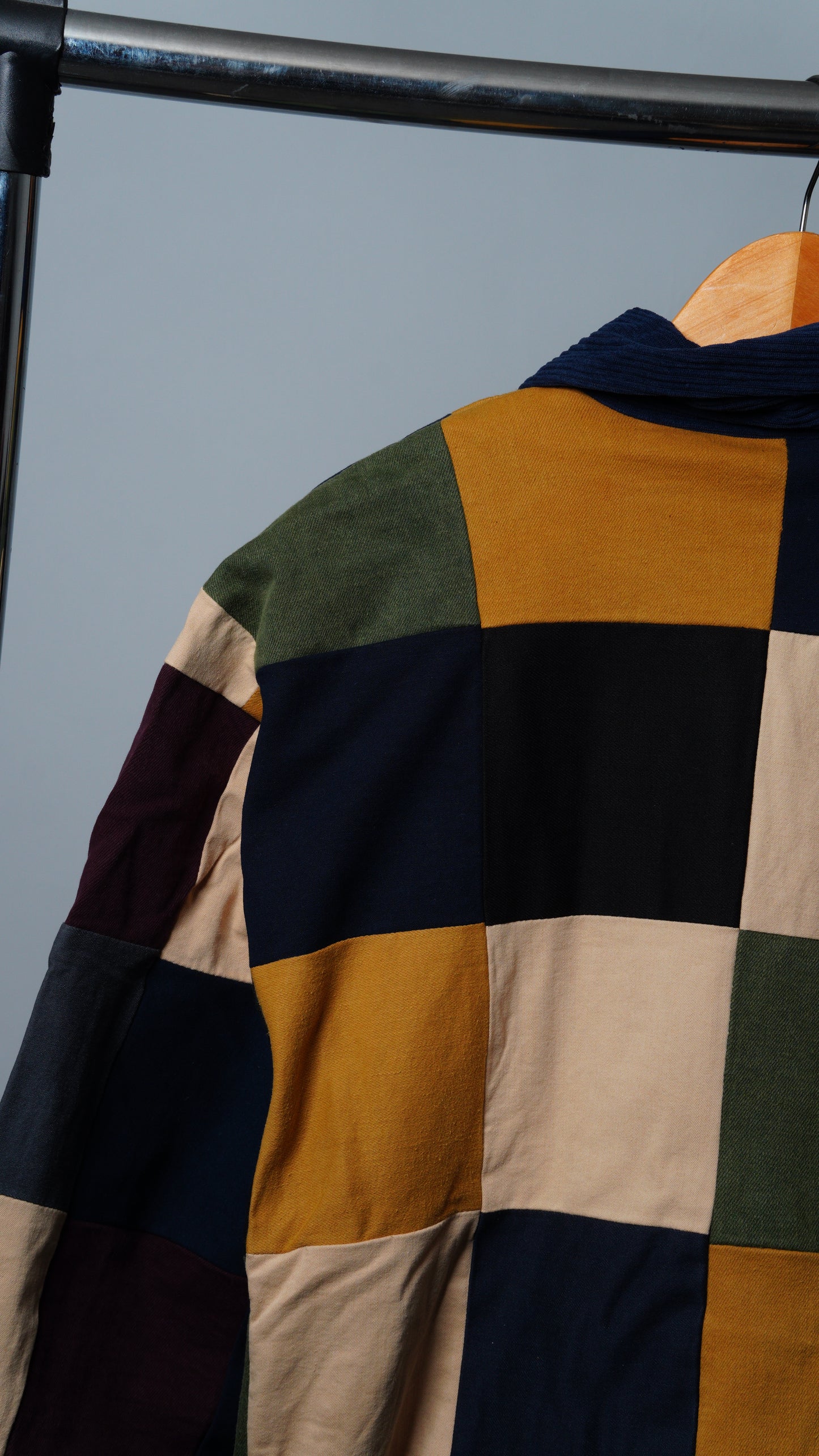 Upcycled Patchwork Jacket Size L