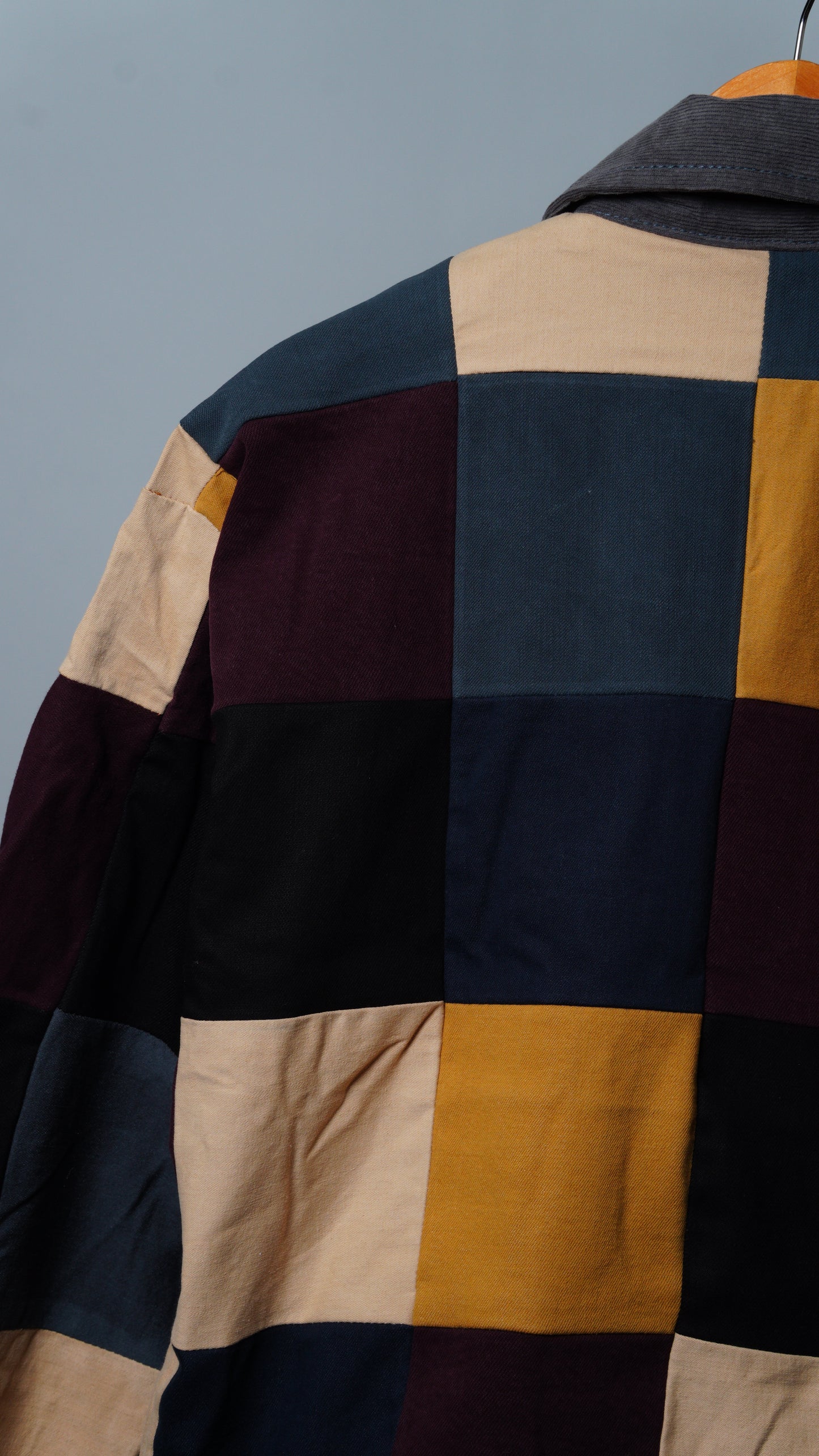 Upcycled Patchwork Jacket Size S
