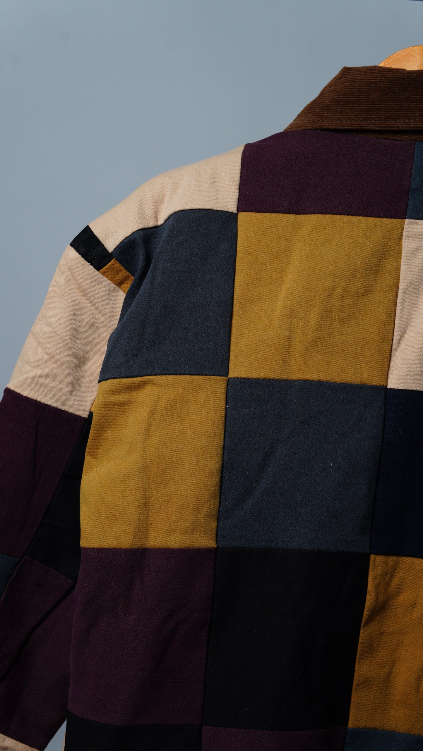 Upcycled Patchwork Jacket Size S