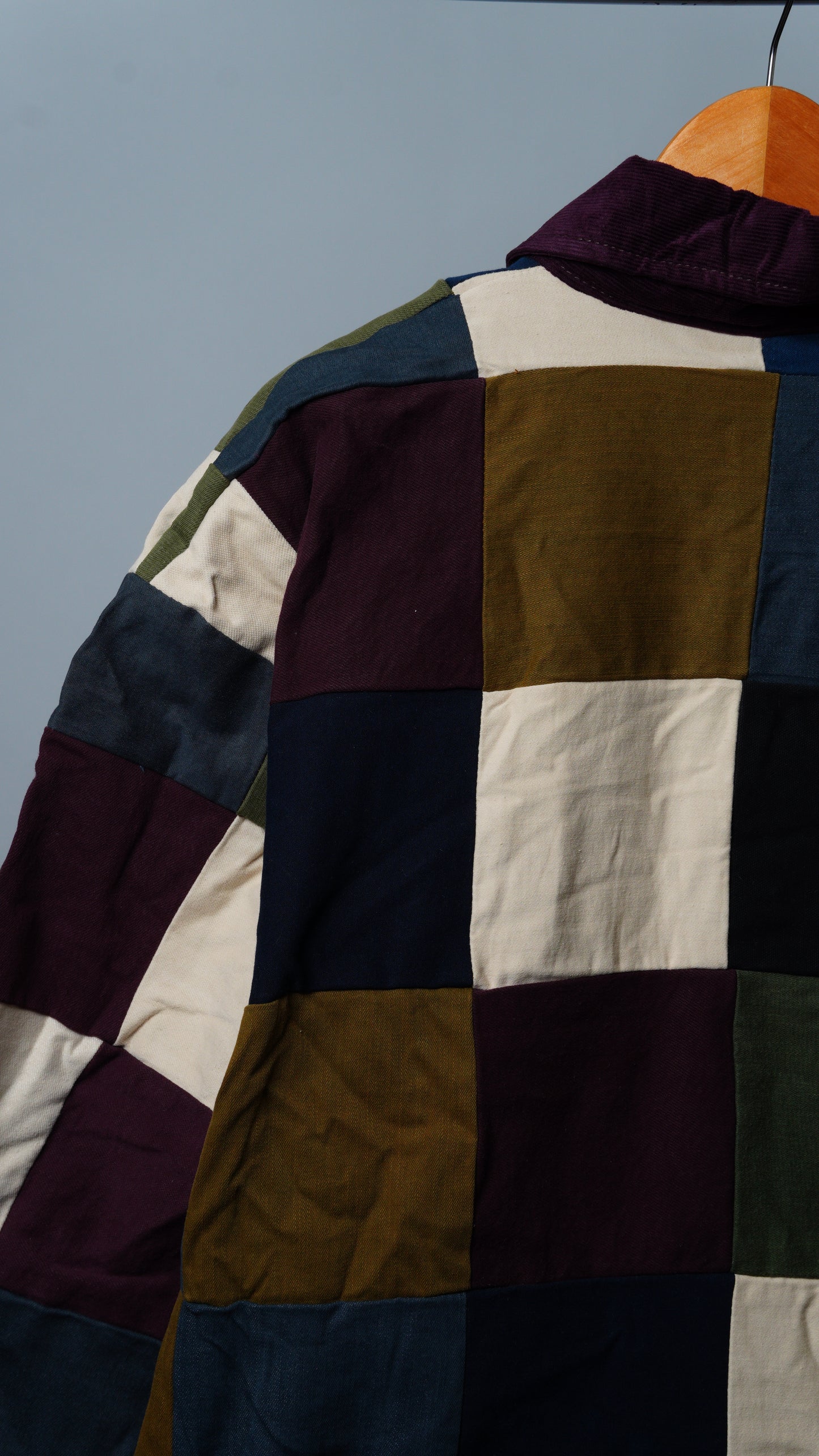 Upcycled Patchwork Jacket Size XXL