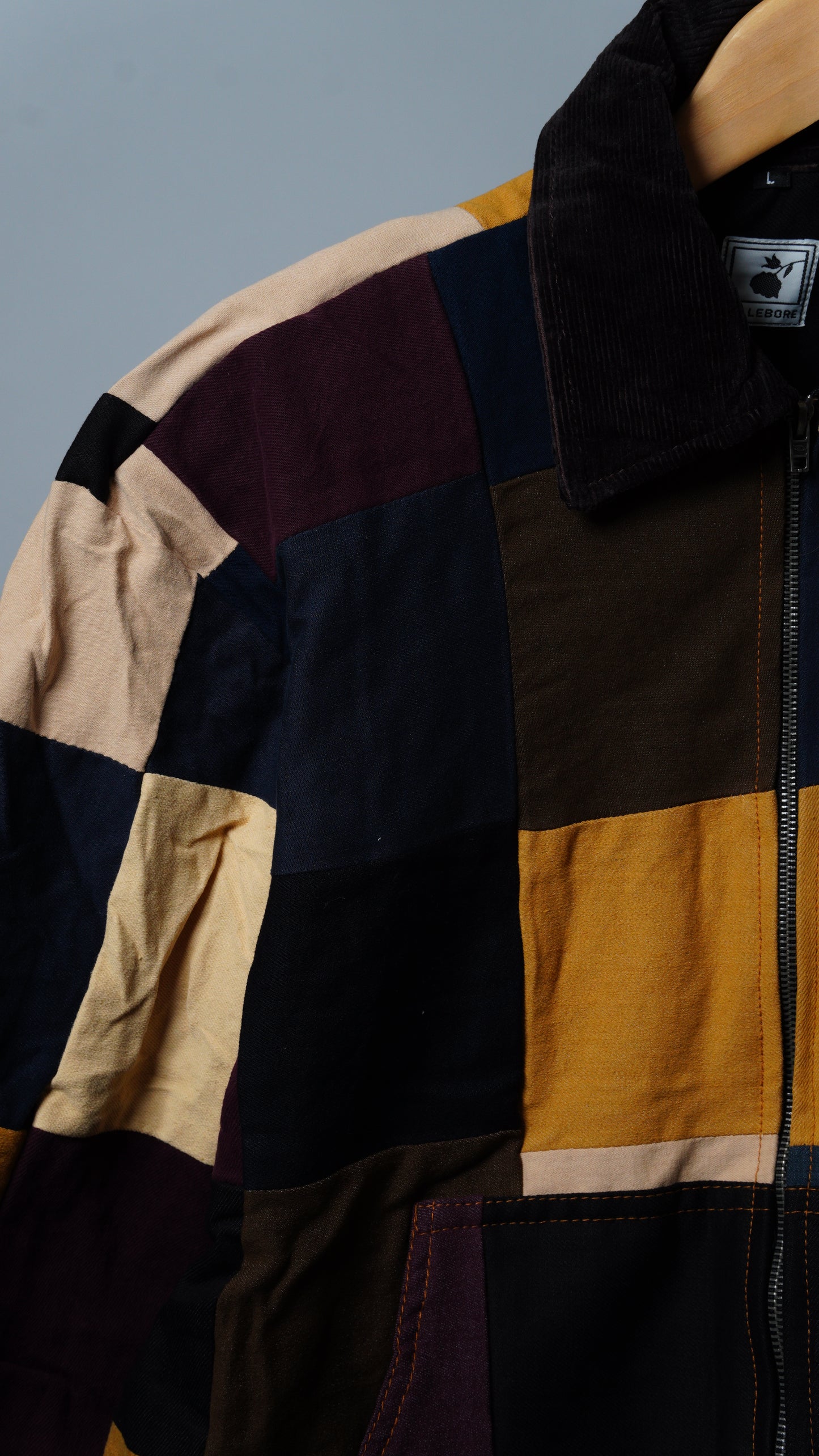 Upcycled Patchwork Jacket Size L
